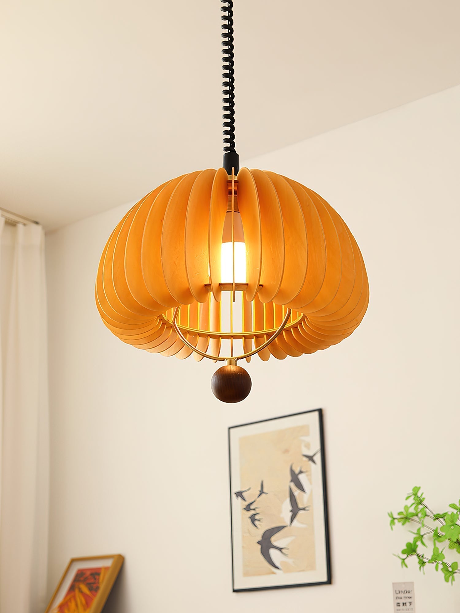 Fisher Suspension Bois Moderne - Neutralighting