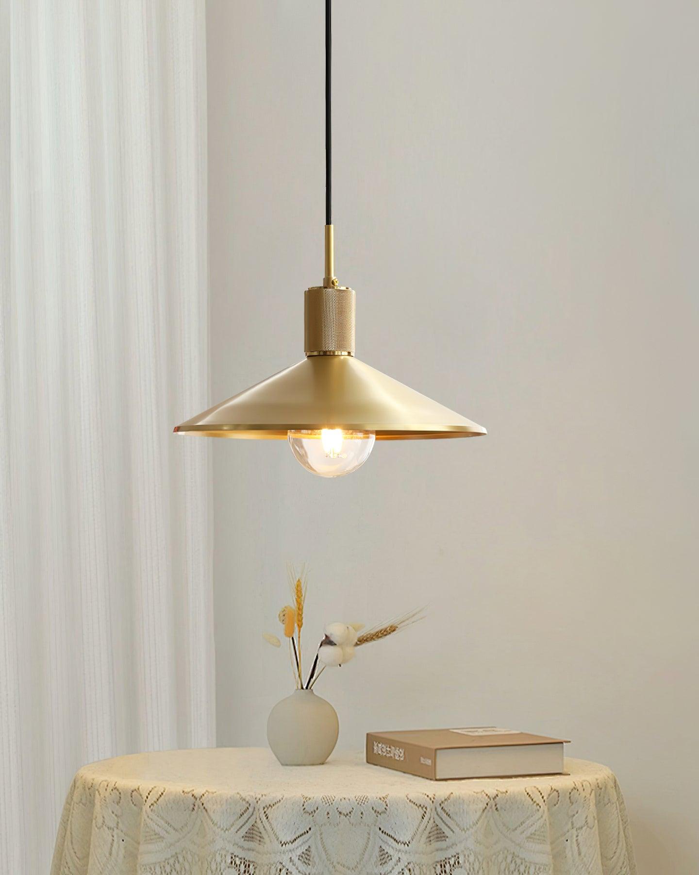 Quentin Suspension Laiton Cône - Neutralighting