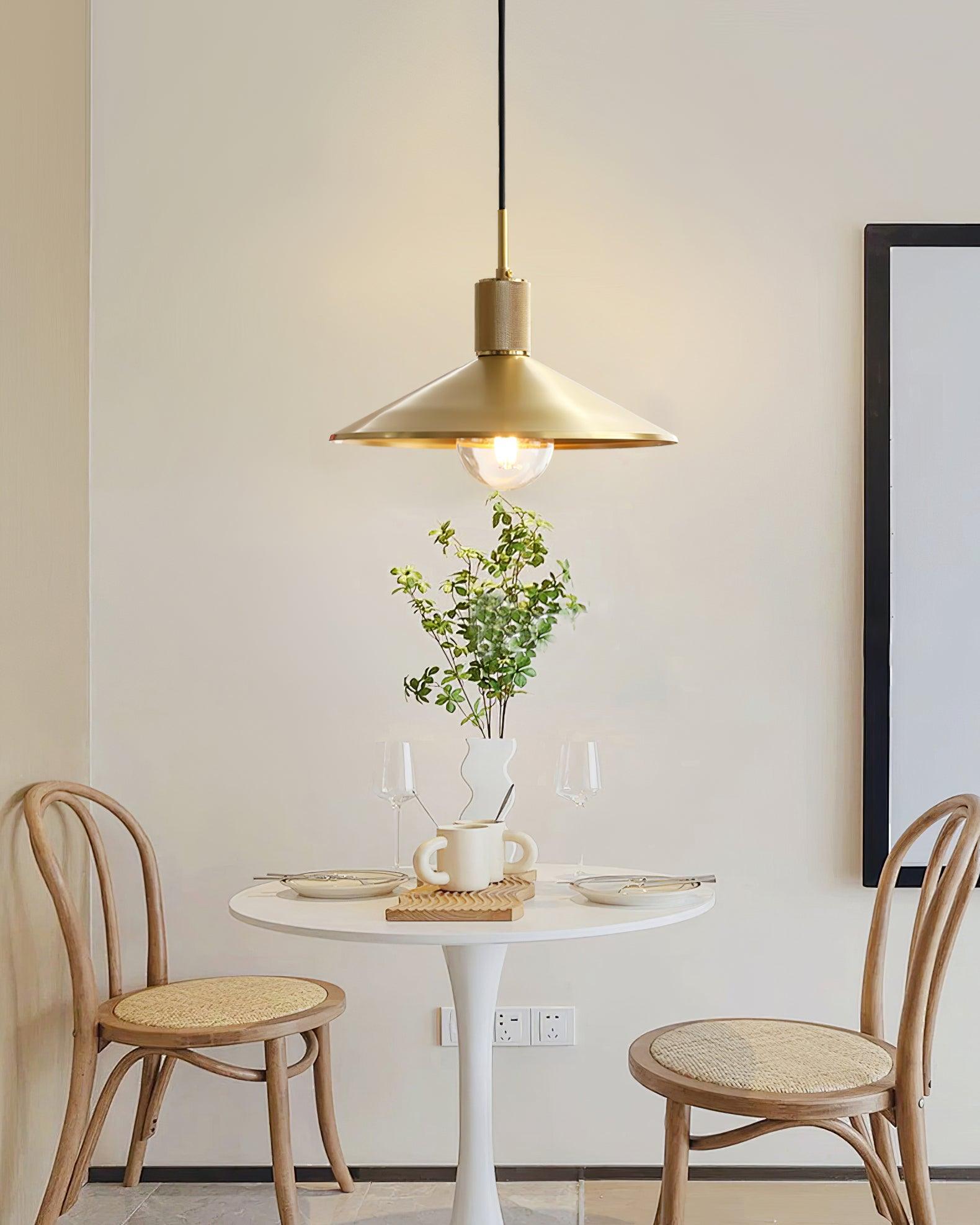 Quentin Suspension Laiton Cône - Neutralighting