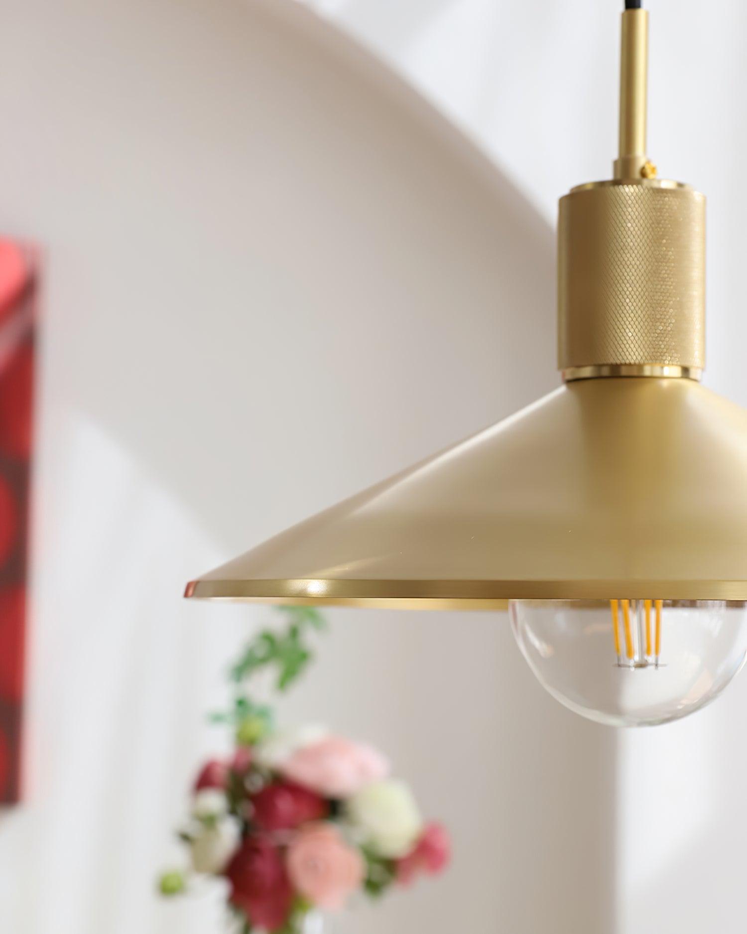 Quentin Suspension Laiton Cône - Neutralighting