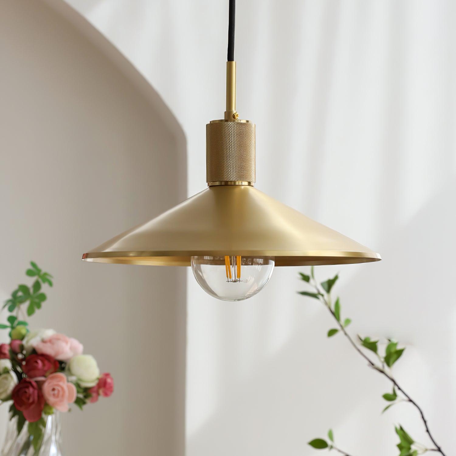 Quentin Suspension Laiton Cône - Neutralighting