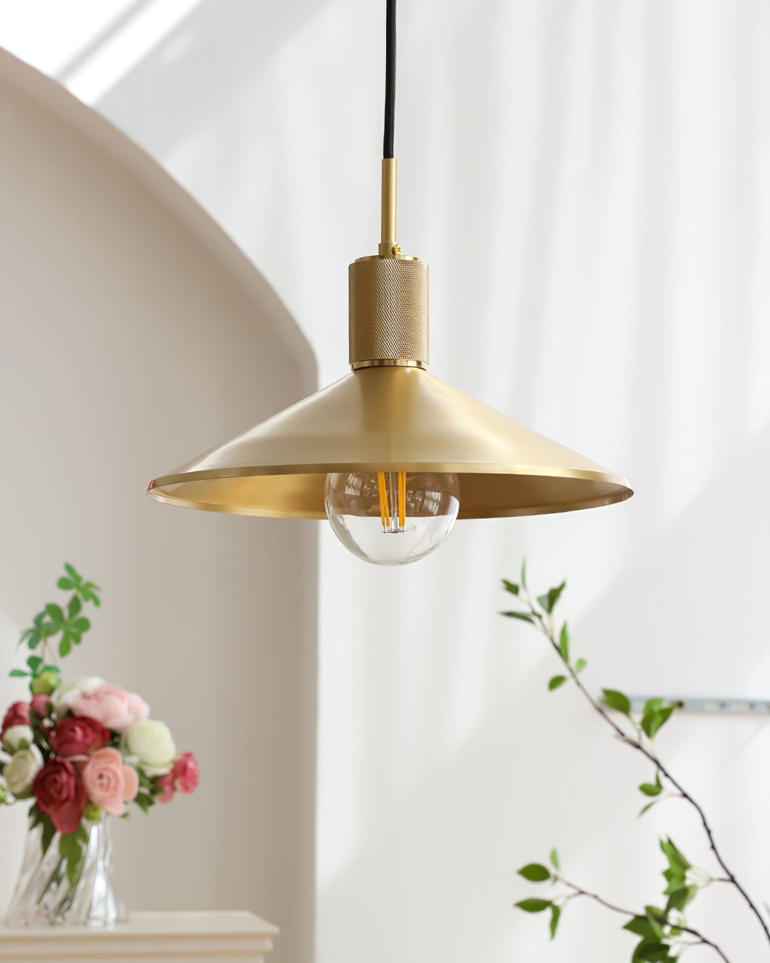 Quentin Suspension Laiton Cône - Neutralighting