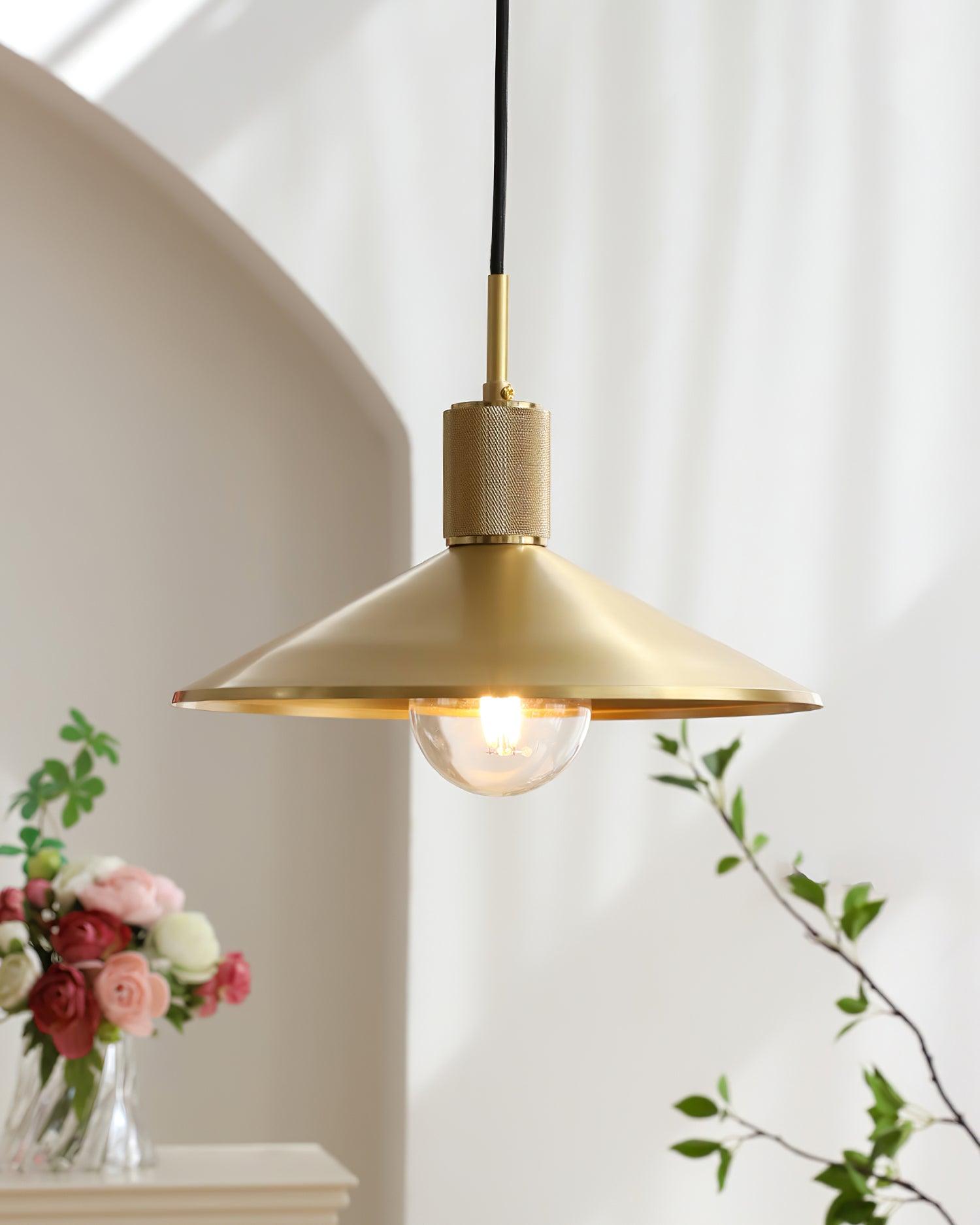 Quentin Suspension Laiton Cône - Neutralighting