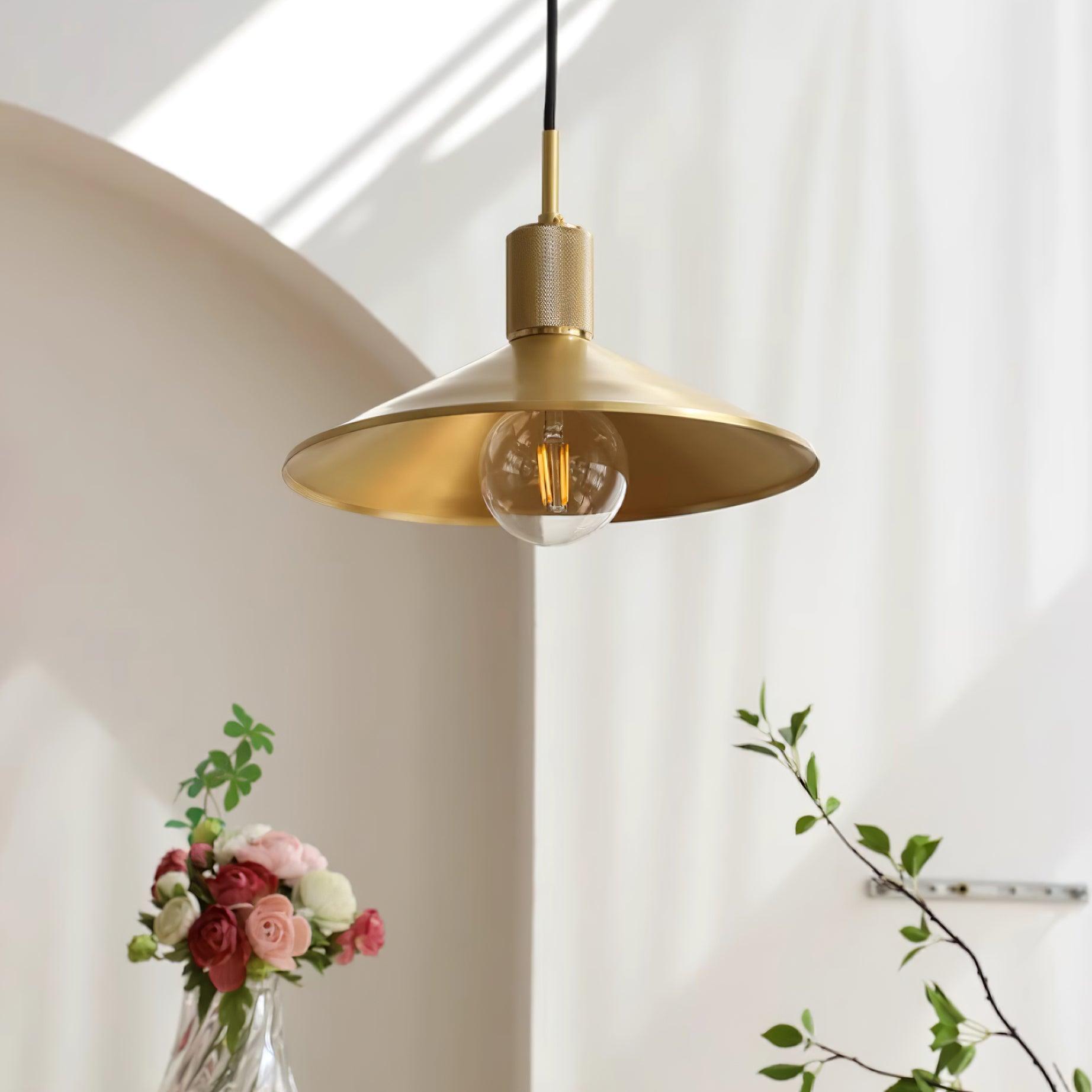 Quentin Suspension Laiton Cône - Neutralighting