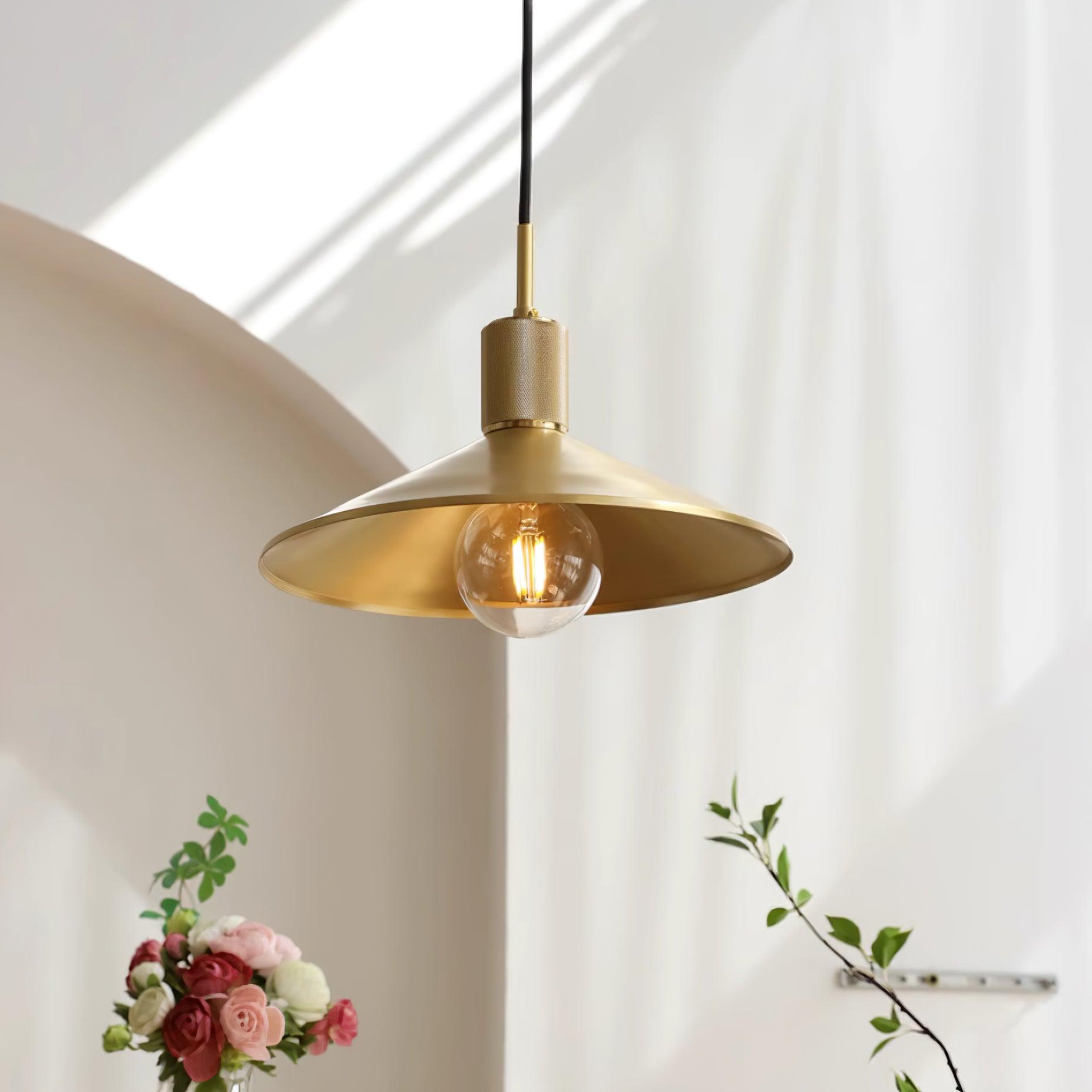 Quentin Suspension Laiton Cône - Neutralighting