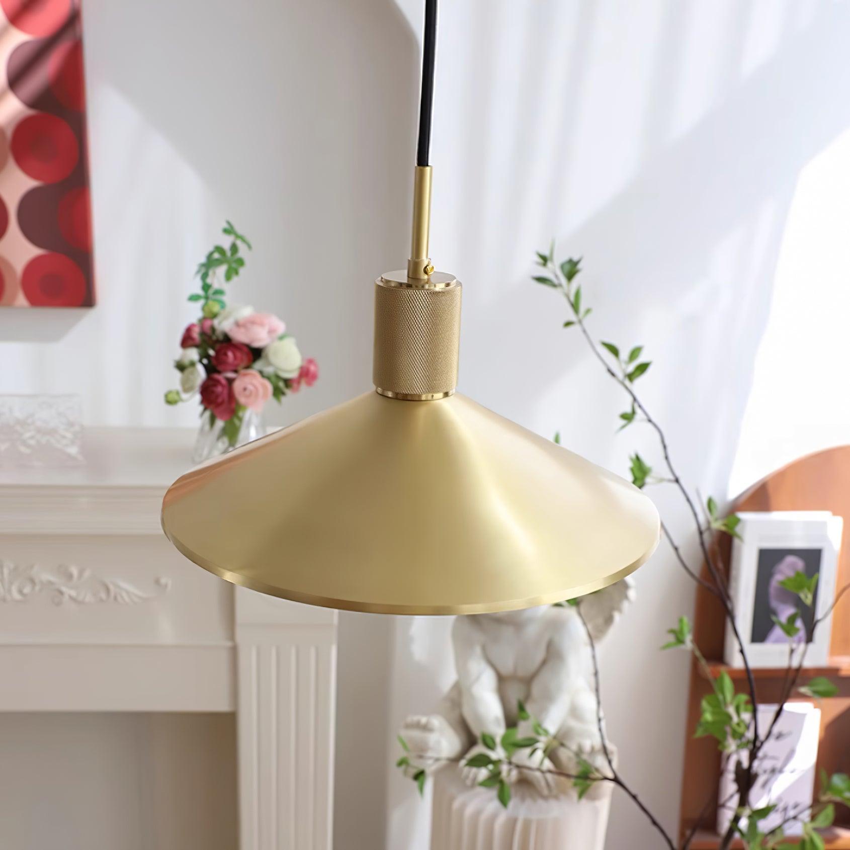 Quentin Suspension Laiton Cône - Neutralighting