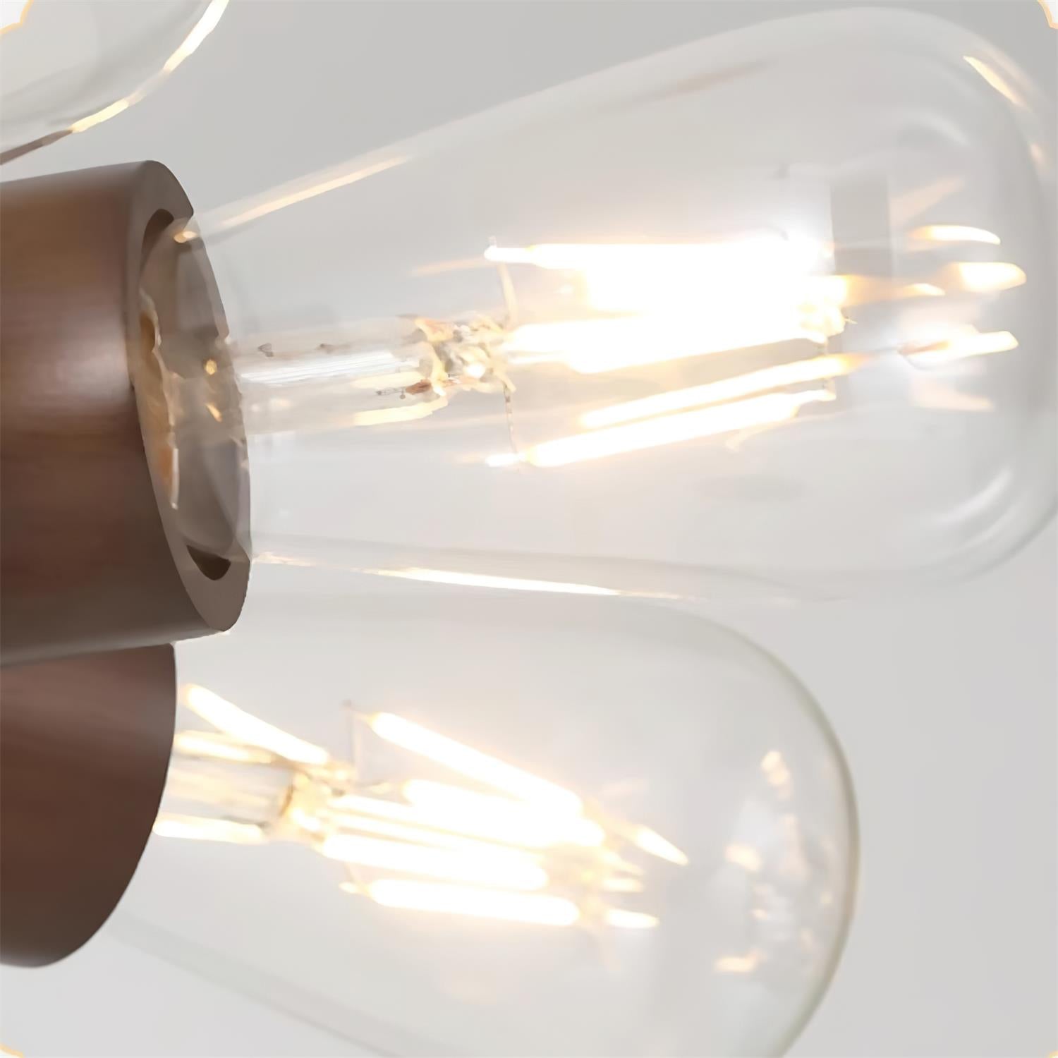 Radia Pendant Lamp Wood Exposed Industrial - Letslighting