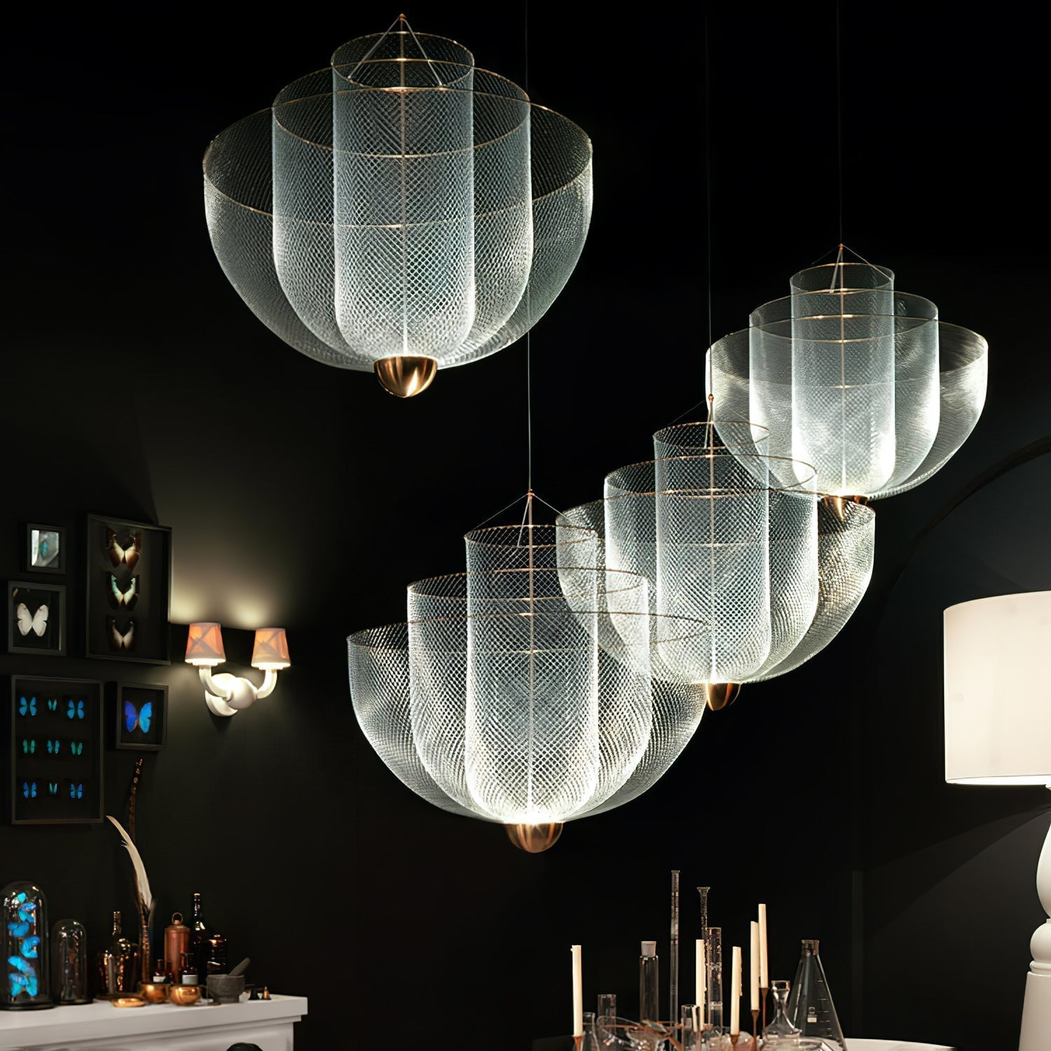 Lustra Chandelier Meshmatics Suspendu Radieux - Neutralighting