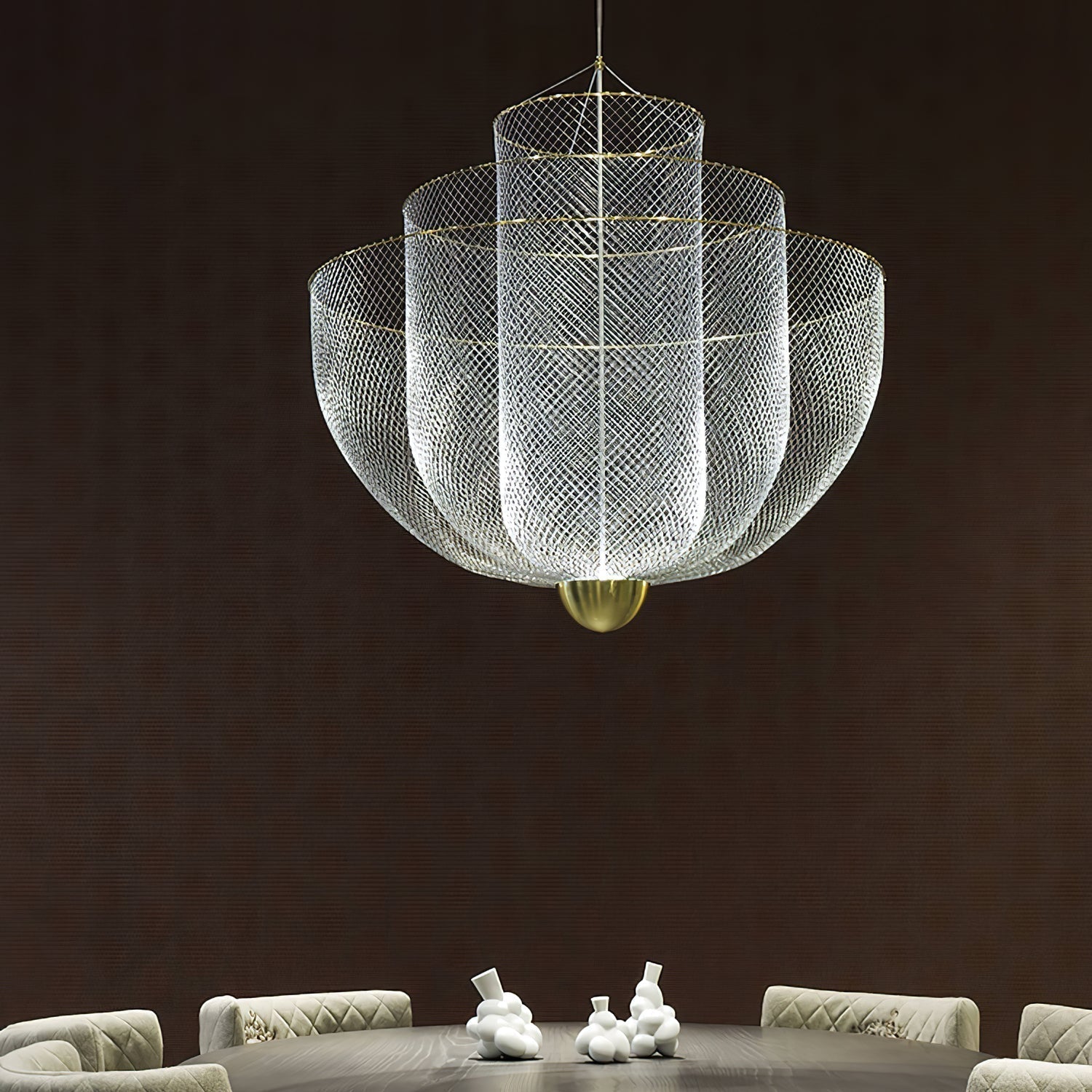 Lustra Chandelier Meshmatics Suspendu Radieux - Neutralighting