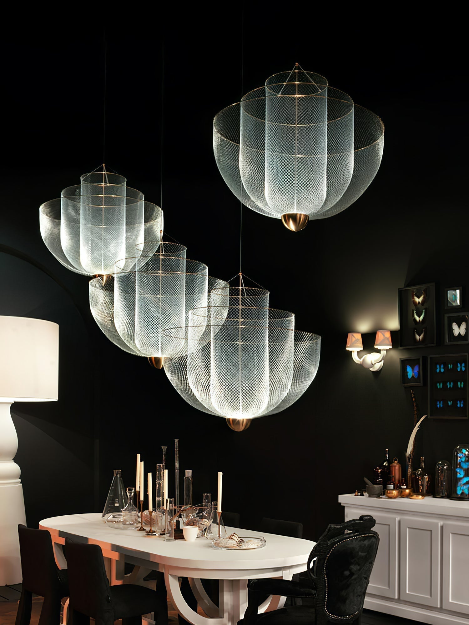 Lustra Chandelier Meshmatics Suspendu Radieux - Neutralighting