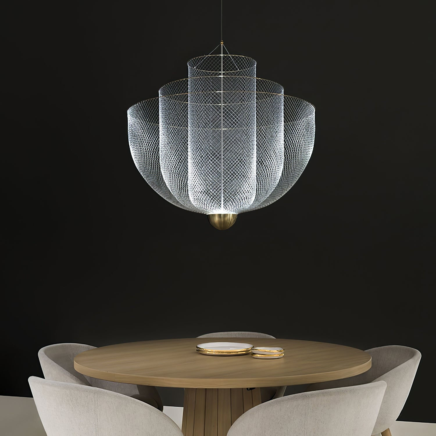 Lustra Chandelier Meshmatics Suspendu Radieux - Neutralighting
