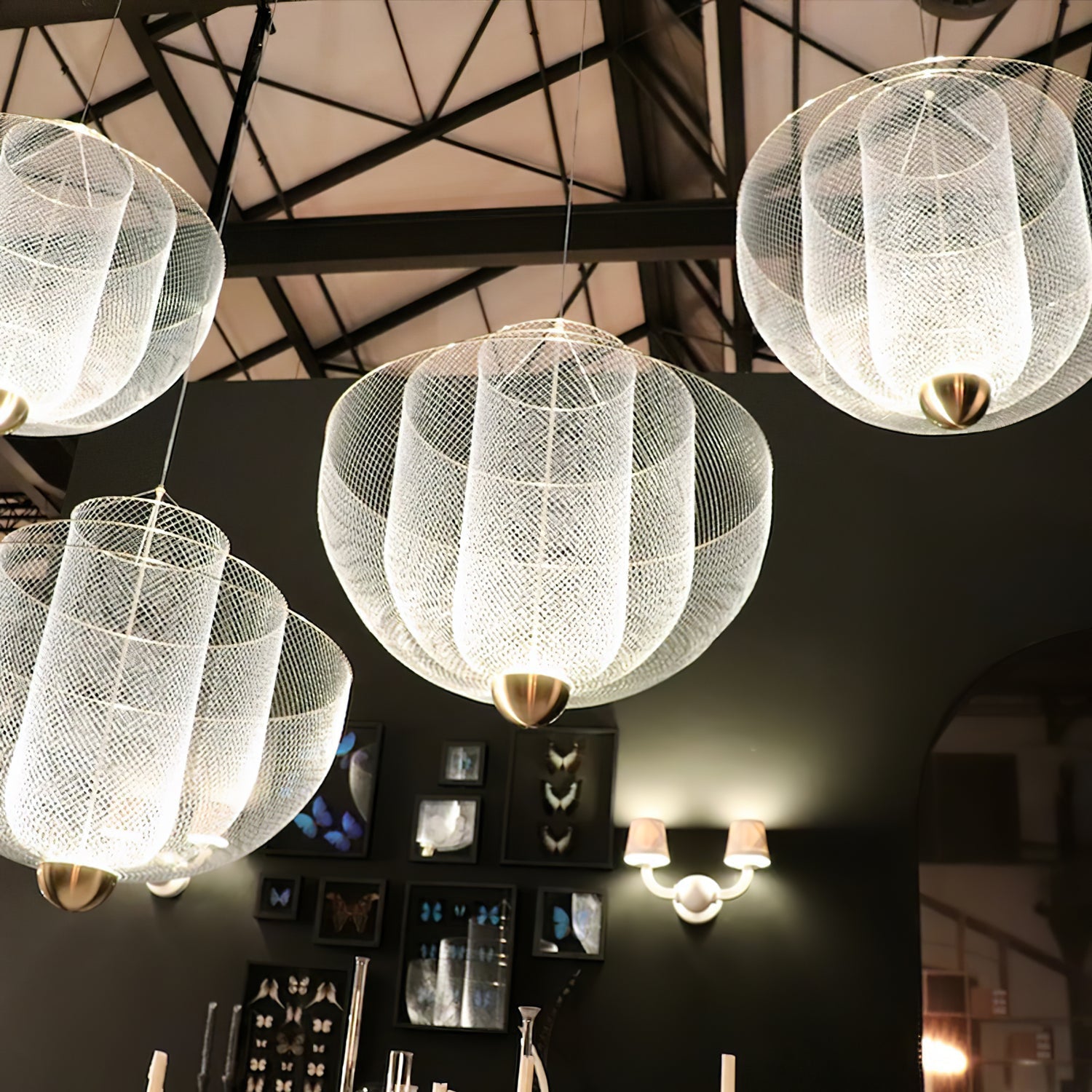Lustra Chandelier Meshmatics Suspendu Radieux - Neutralighting