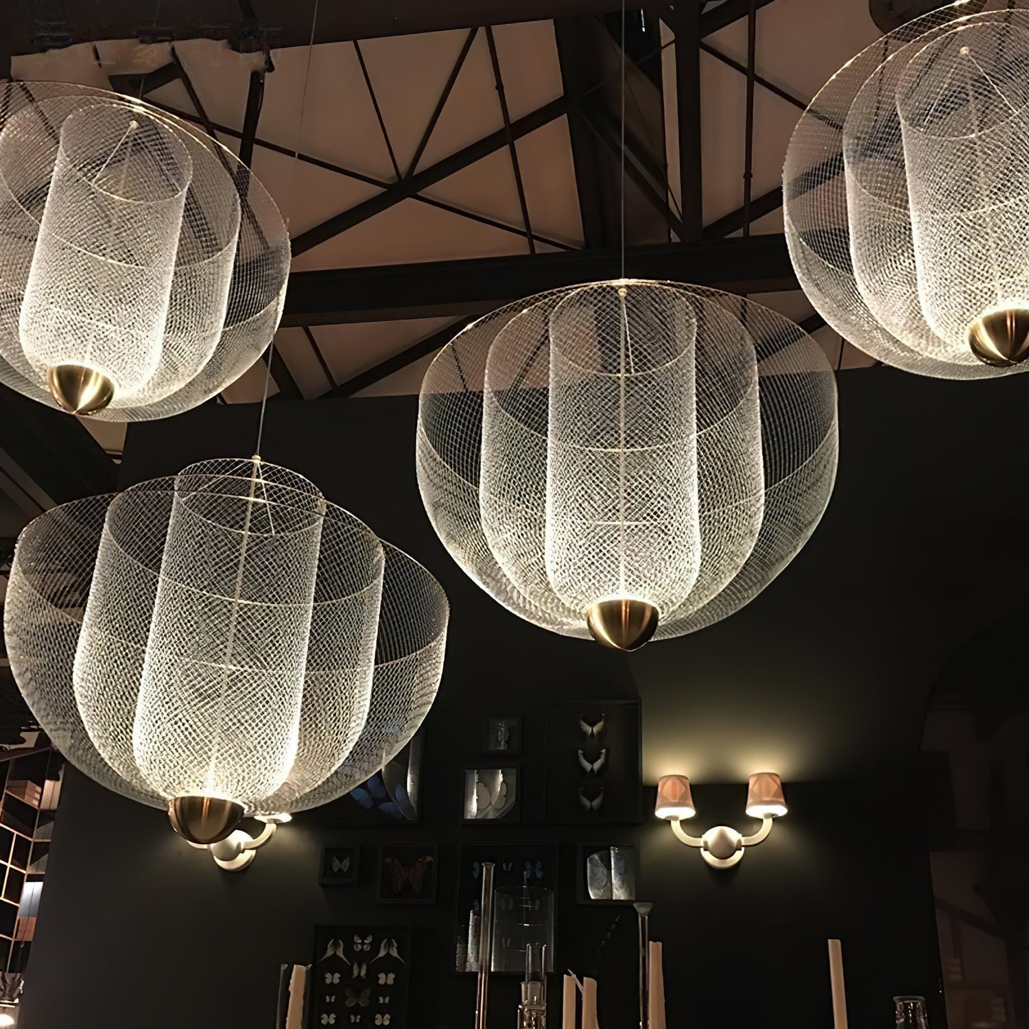 Lustra Chandelier Meshmatics Suspendu Radieux - Neutralighting