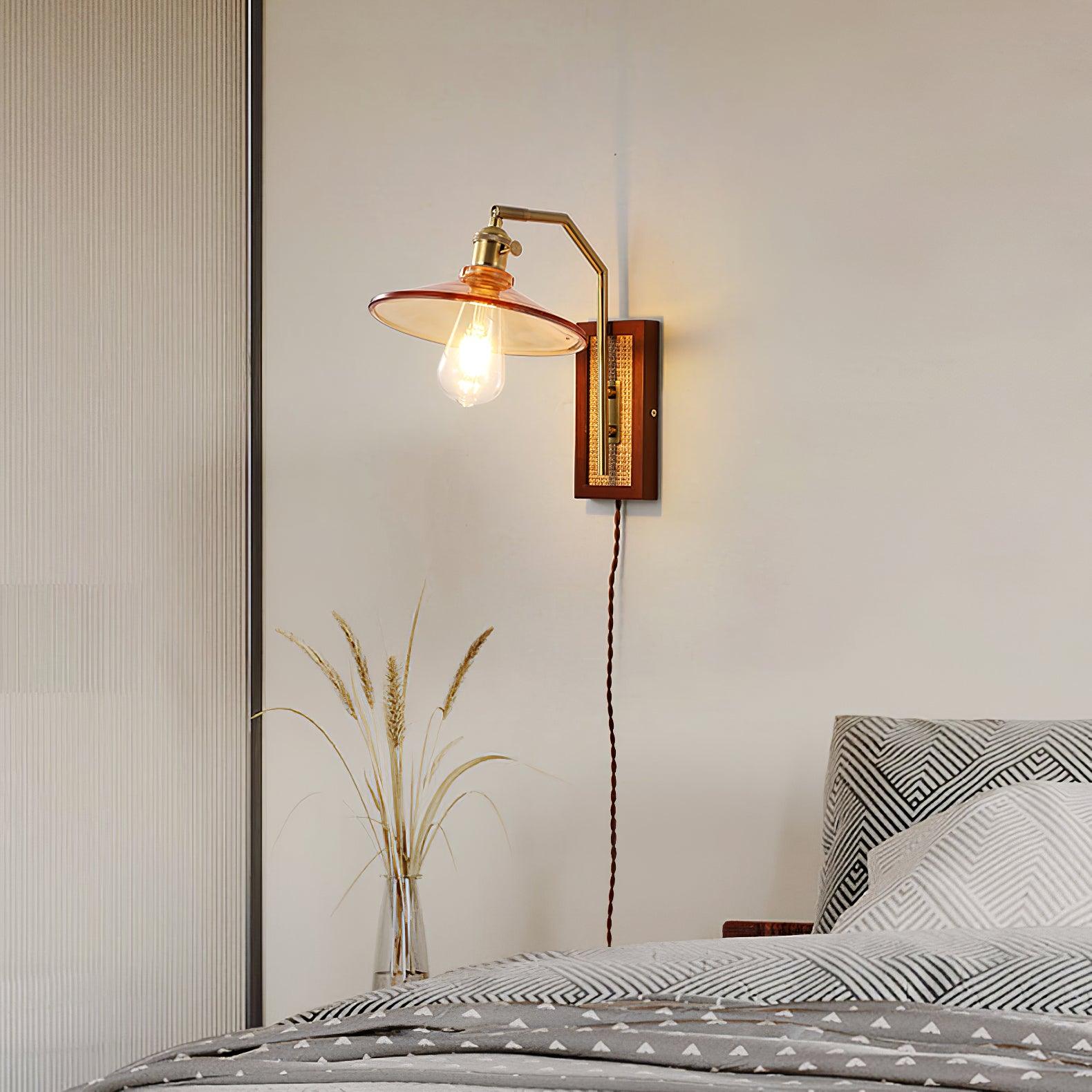 Cusorion Premium Nordic Art Glass Bamboo Wall Lamp - Neutralighting
