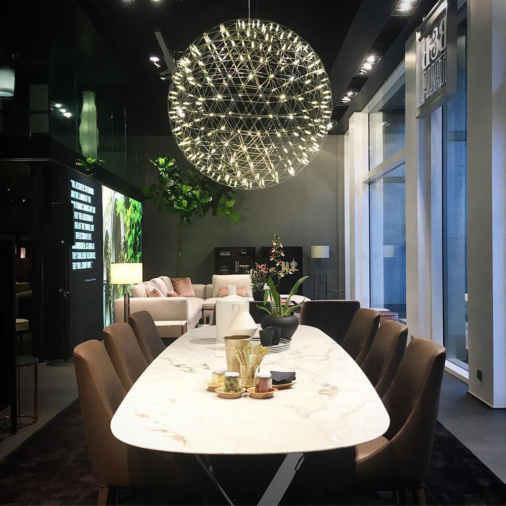 Evsoriel Modern Minimalist Metal Pendant Light - Lamp Copper
