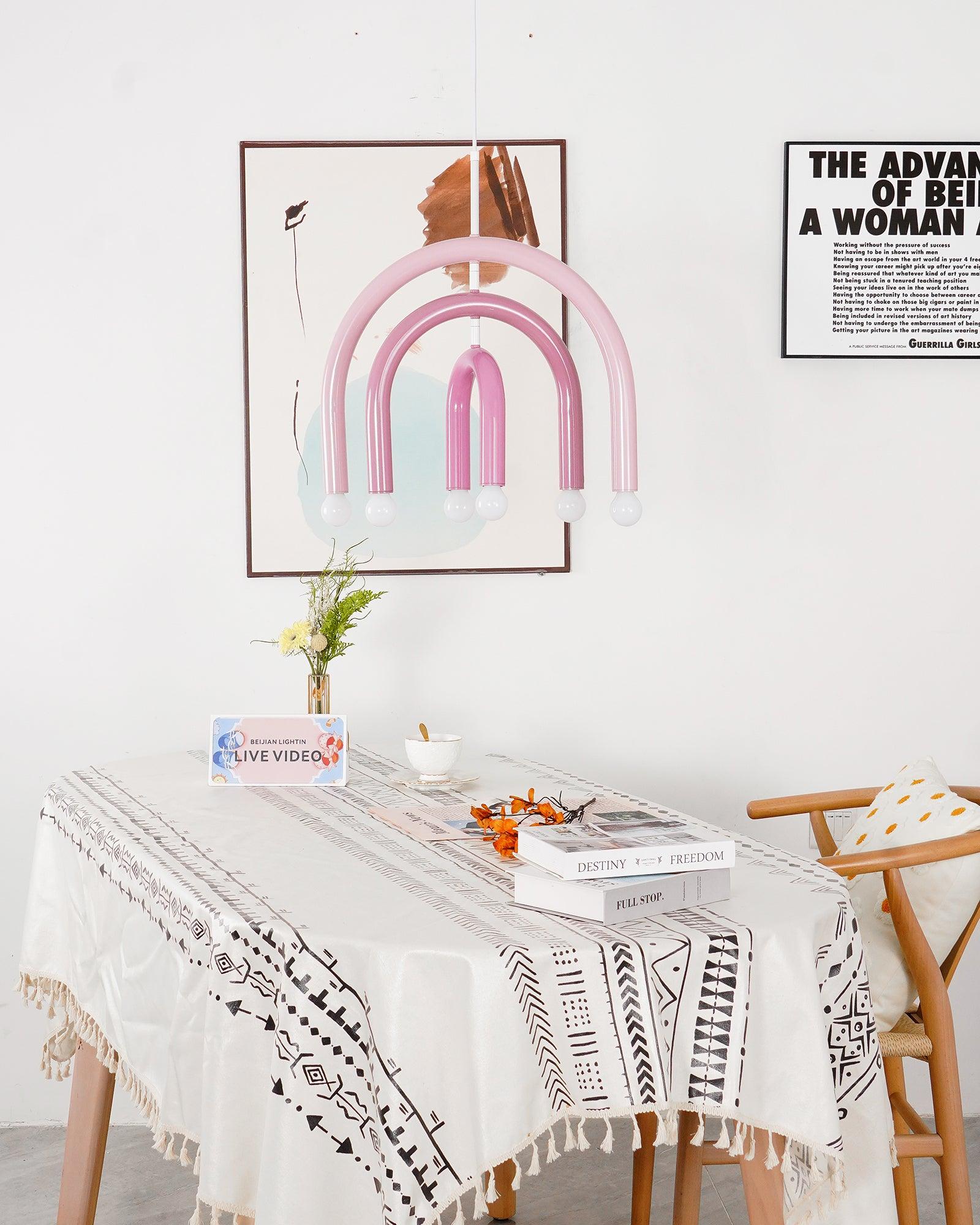 Viran Suspension Rainbow Modern Arc pour salon et salle à manger - Neutralighting
