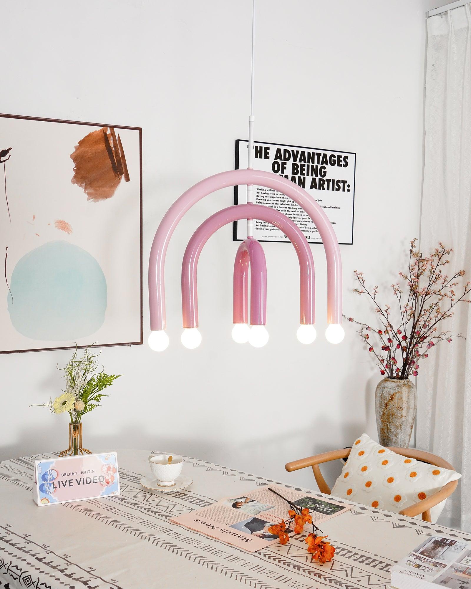 Viran Suspension Rainbow Modern Arc pour salon et salle à manger - Neutralighting