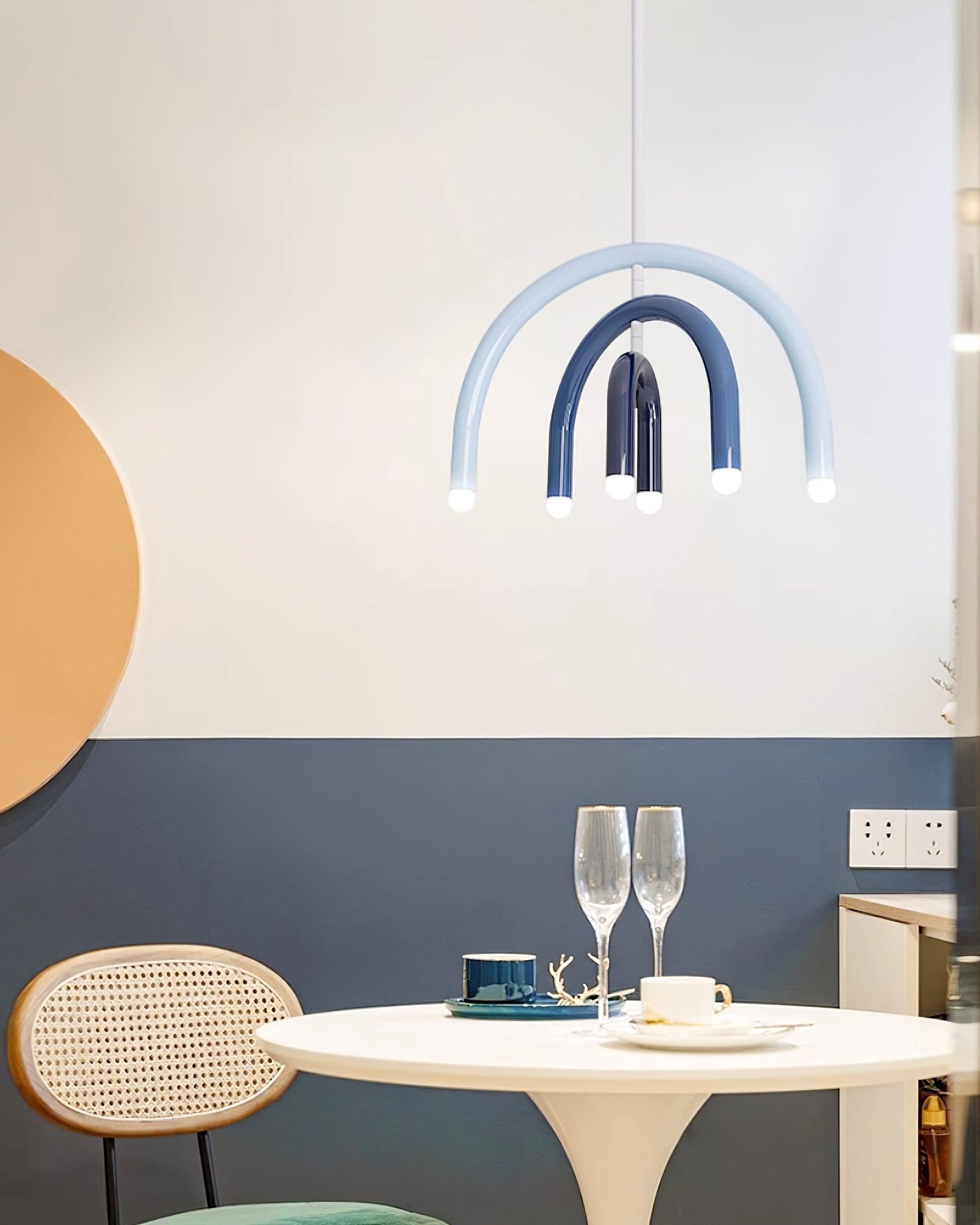 Viran Suspension Rainbow Modern Arc pour salon et salle à manger - Neutralighting
