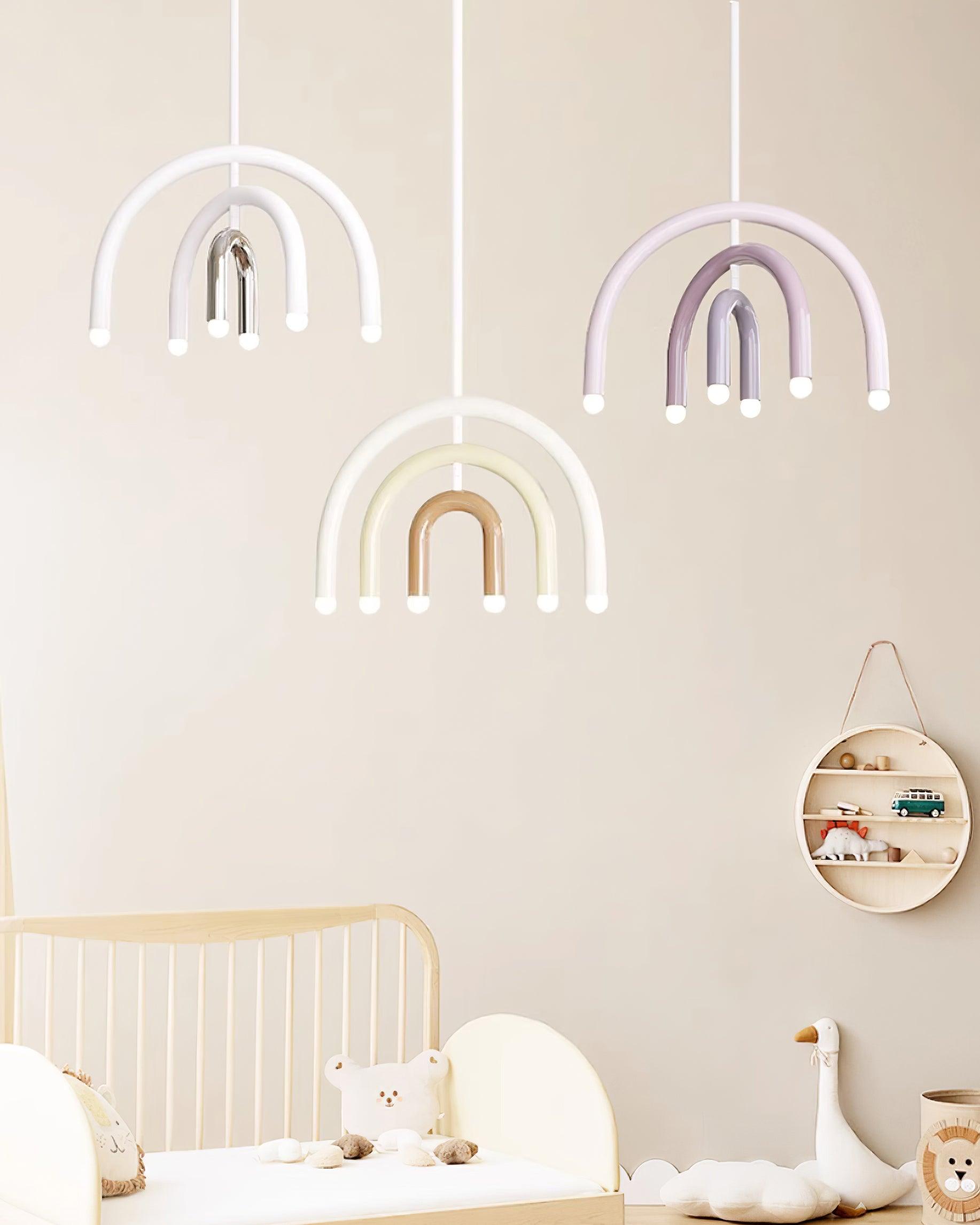 Viran Suspension Rainbow Modern Arc pour salon et salle à manger - Neutralighting