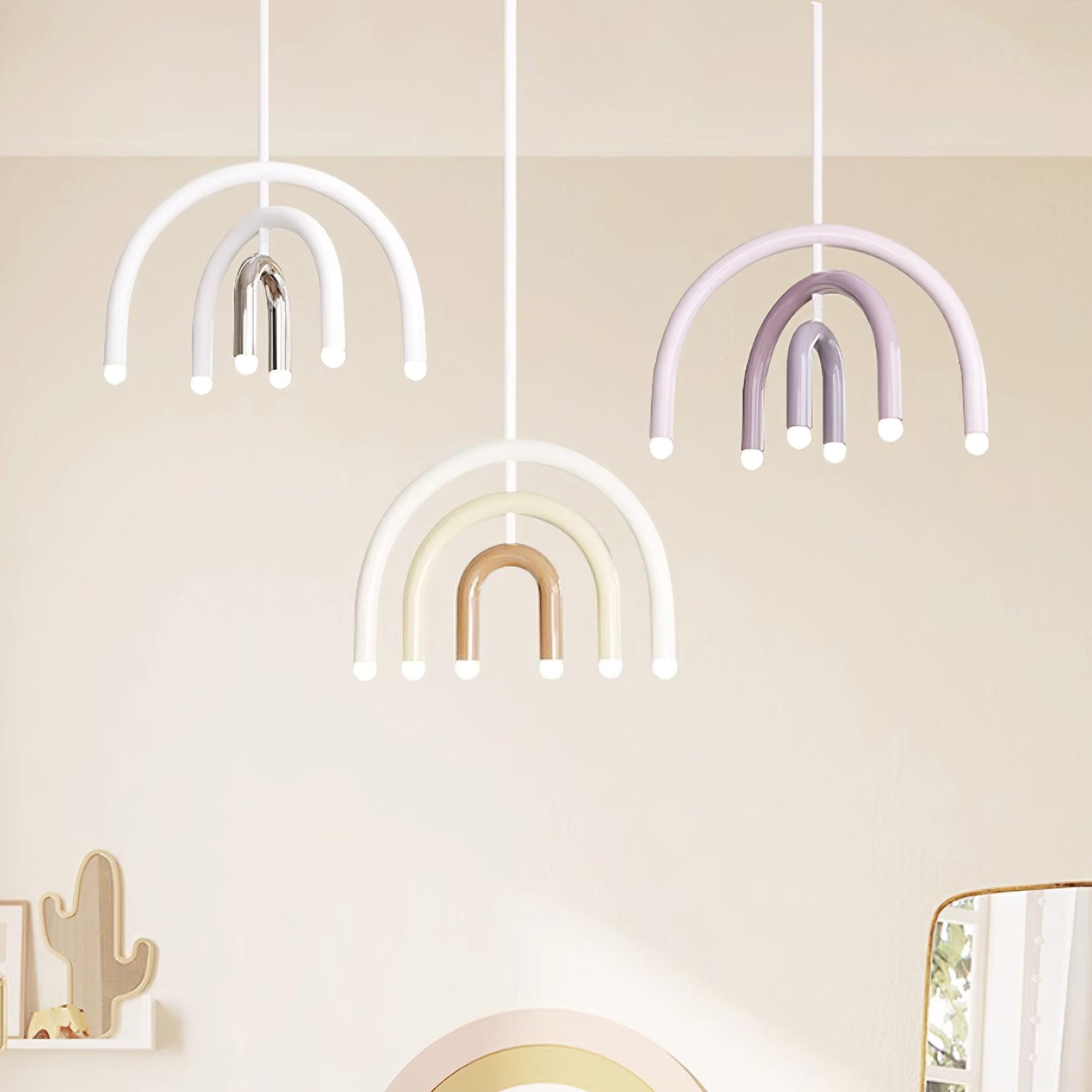 Viran Suspension Rainbow Modern Arc pour salon et salle à manger - Neutralighting