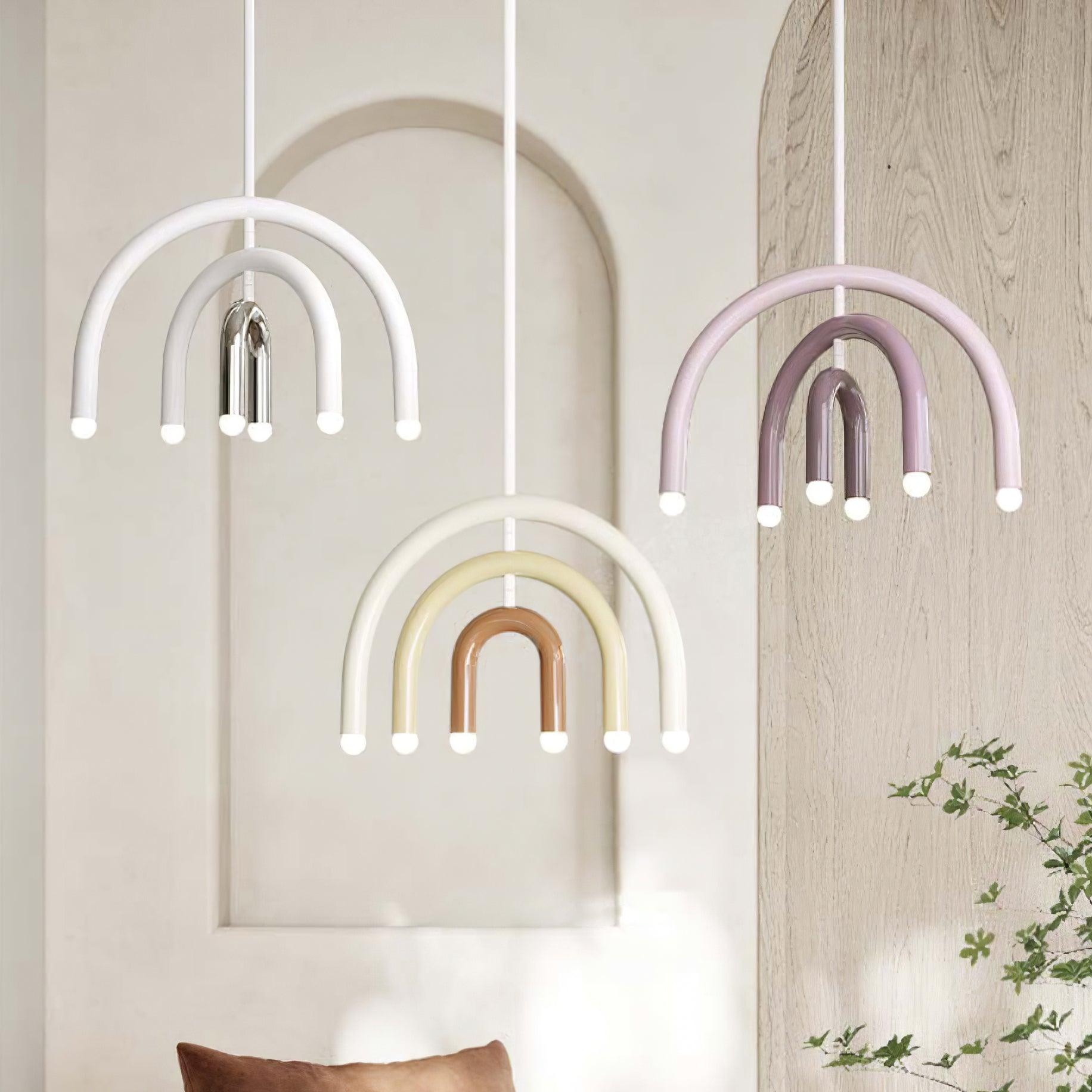 Viran Suspension Rainbow Modern Arc pour salon et salle à manger - Neutralighting
