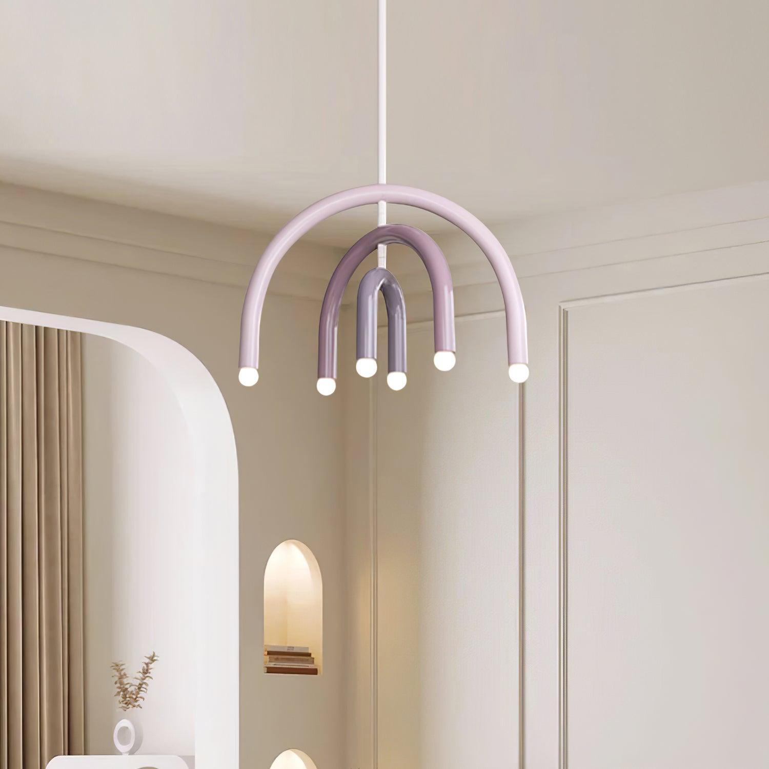Viran Suspension Rainbow Modern Arc pour salon et salle à manger - Neutralighting