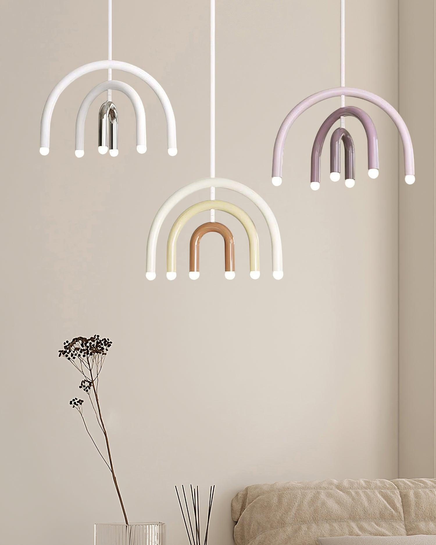 Viran Suspension Rainbow Modern Arc pour salon et salle à manger - Neutralighting