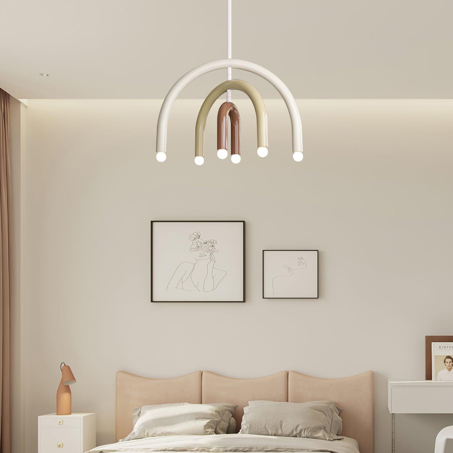 Viran Suspension Rainbow Modern Arc pour salon et salle à manger - Neutralighting