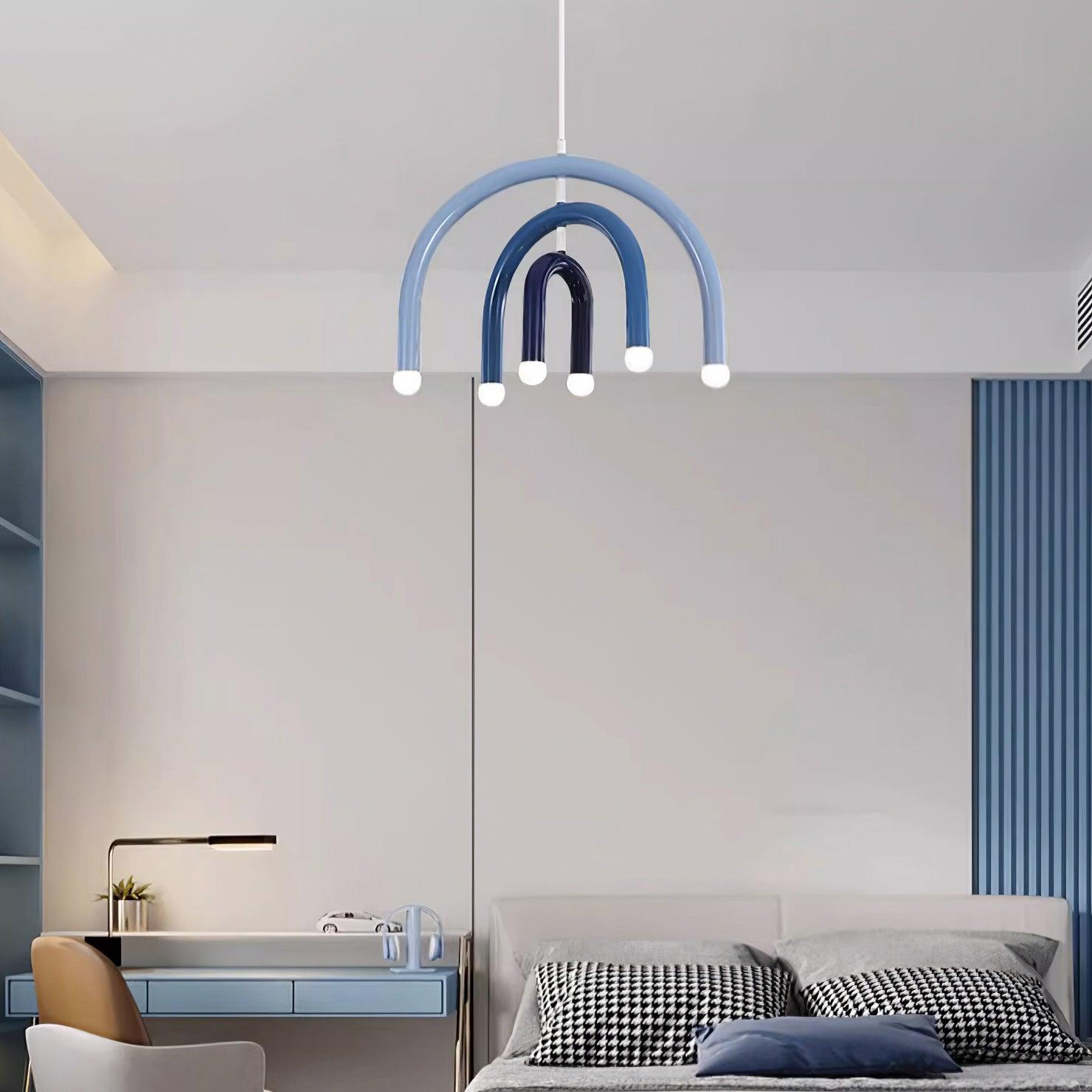 Viran Suspension Rainbow Modern Arc pour salon et salle à manger - Neutralighting