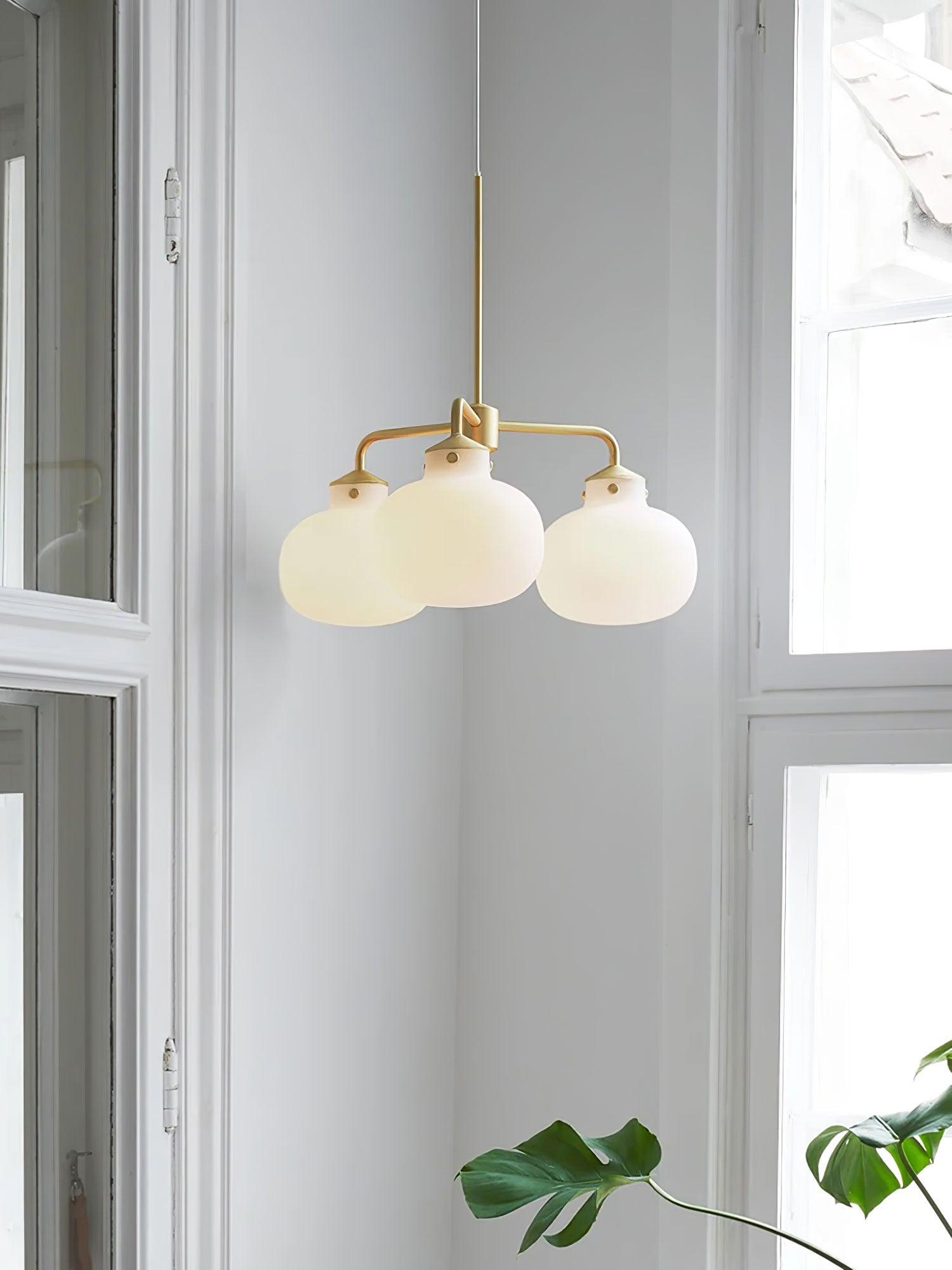 Halo Contemporary Glass Pendant Lamp - Neutralighting
