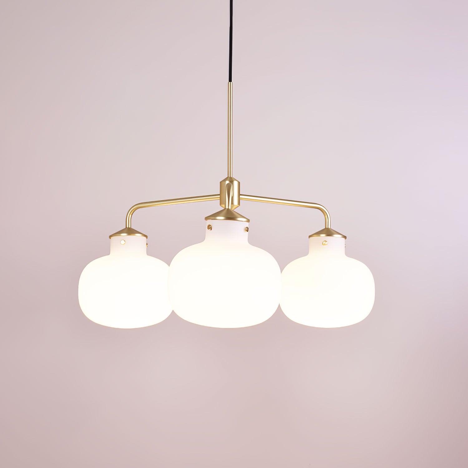 Halo Contemporary Glass Pendant Lamp - Neutralighting