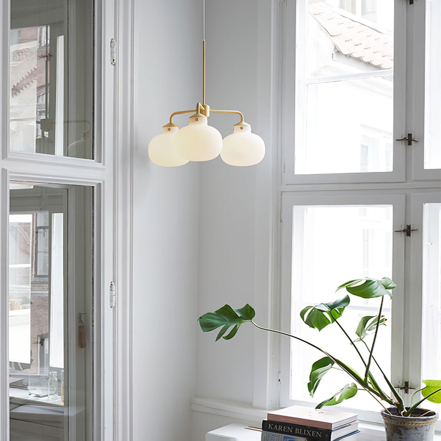 Halo Contemporary Glass Pendant Lamp - Neutralighting