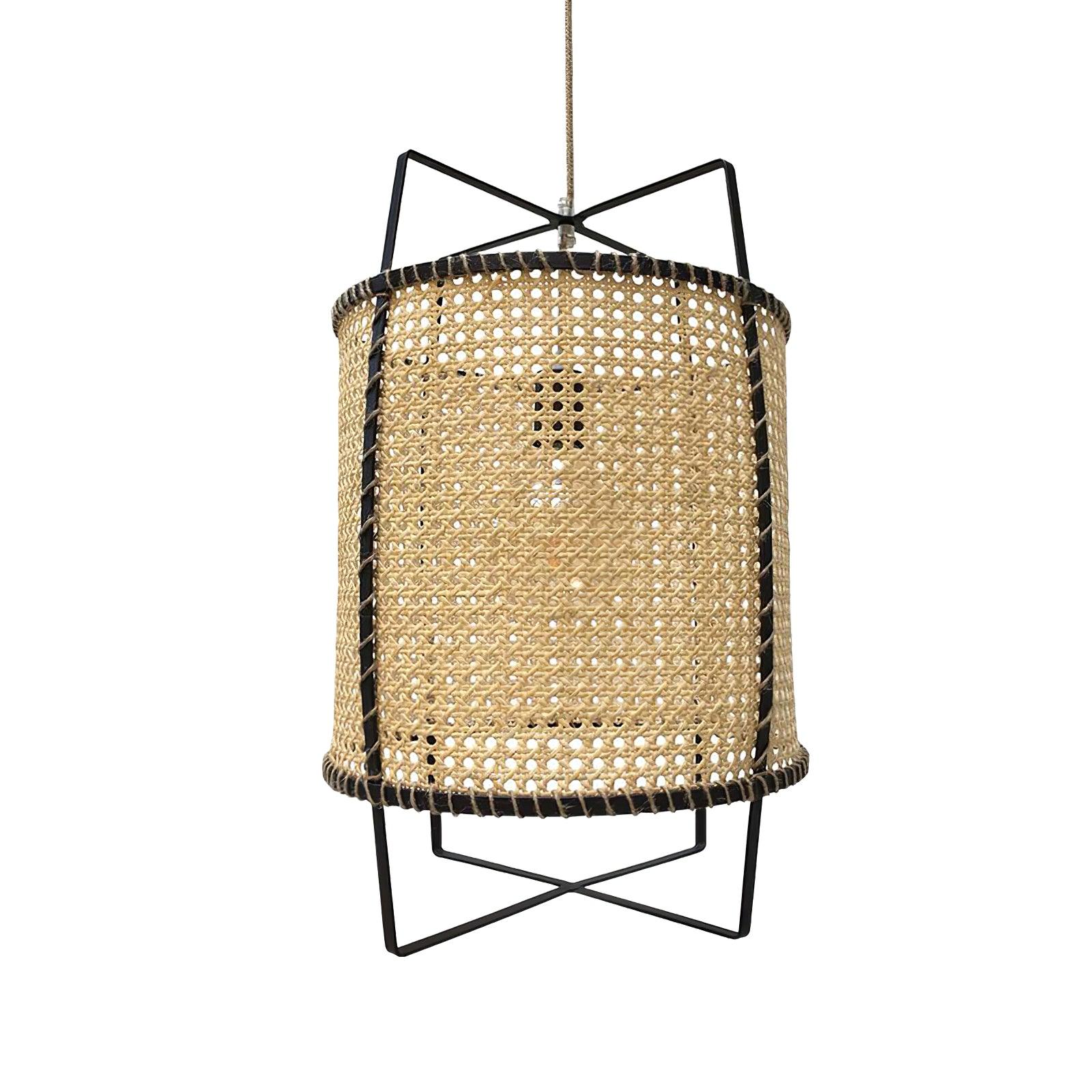 Meyda Lampe Suspendue en Rotin Tressé Organique - Neutralighting