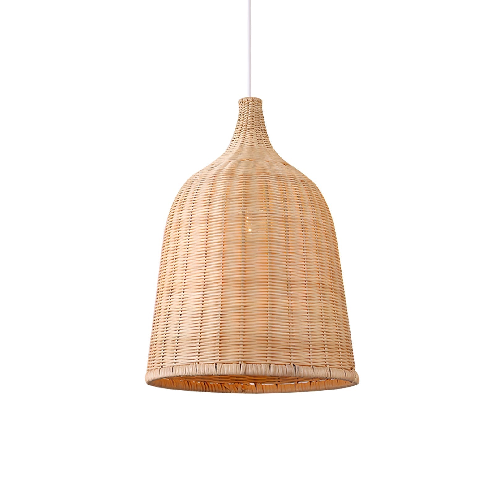 Willow Lustre Suspendu En Rattan Rustique - Neutralighting