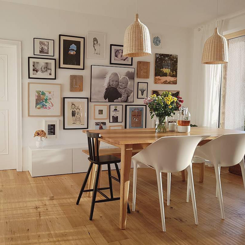 Willow Lustre Suspendu En Rattan Rustique - Neutralighting