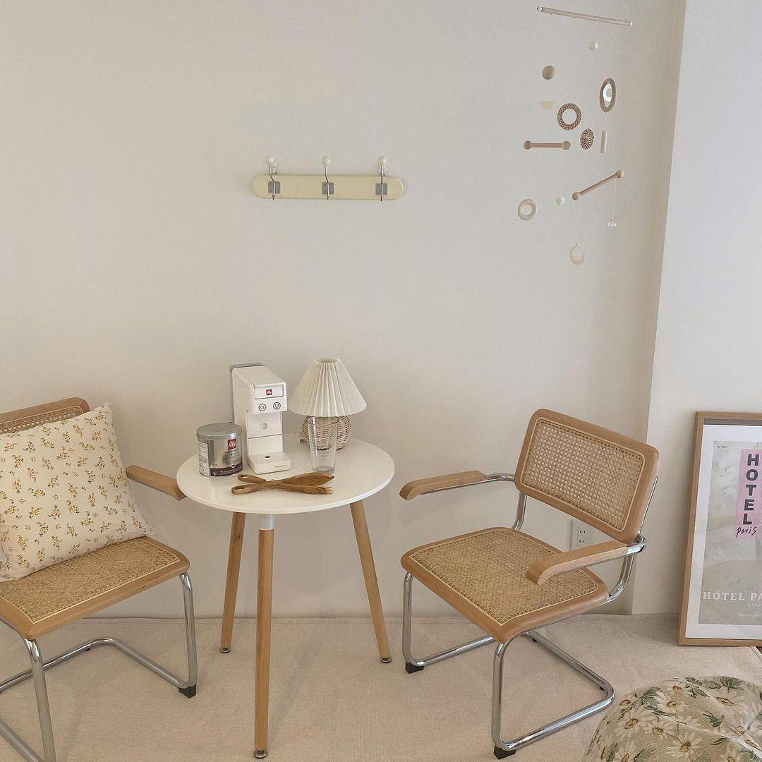 Zara Lampe de table en rotin plissé - Neutralighting