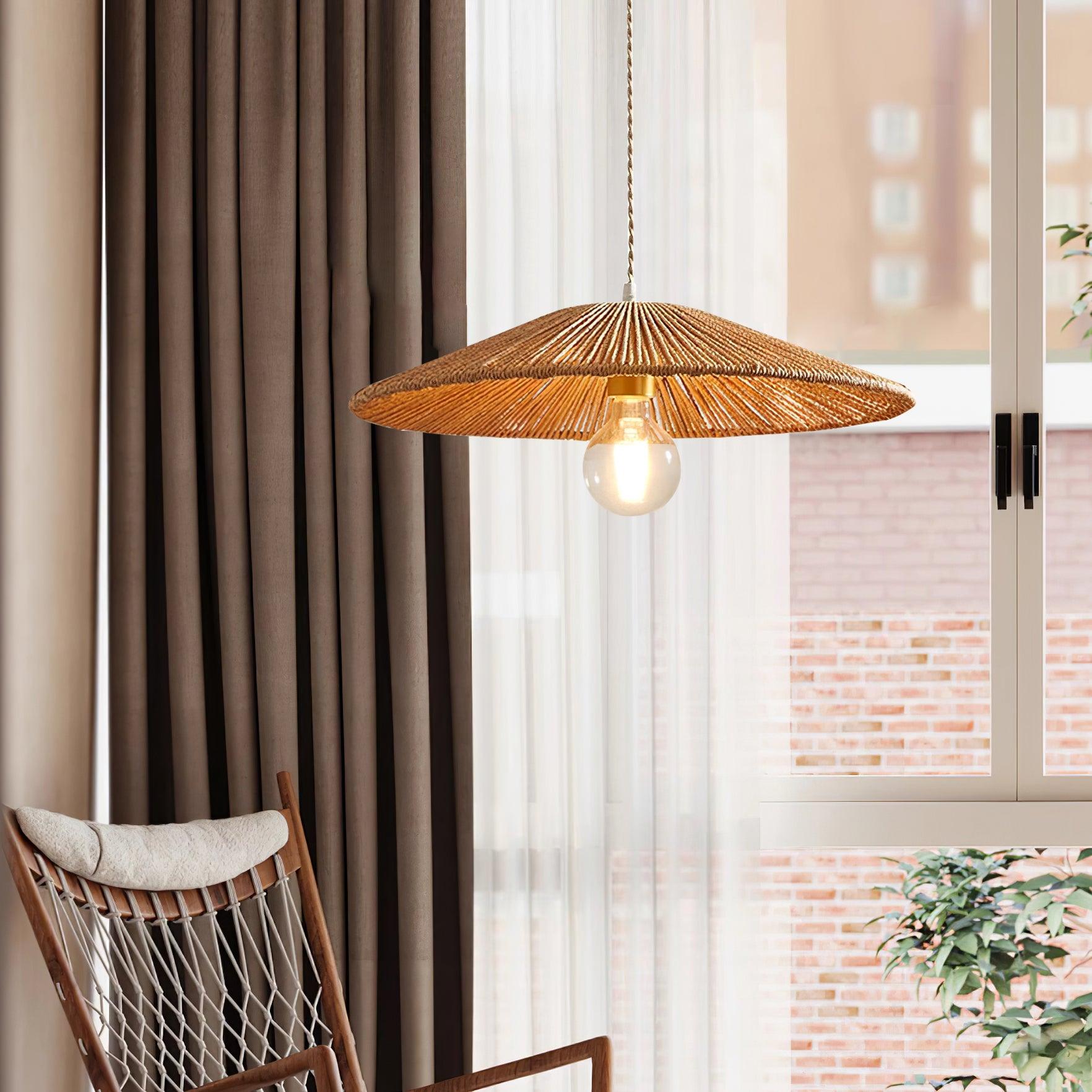 Sola Lampe Suspension Rattan - Neutralighting