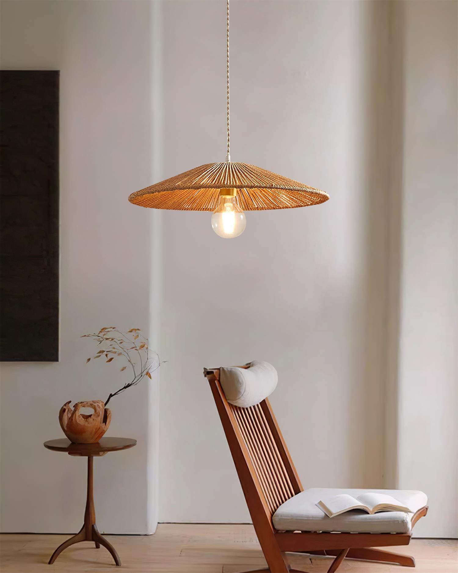 Sola Lampe Suspension Rattan - Neutralighting
