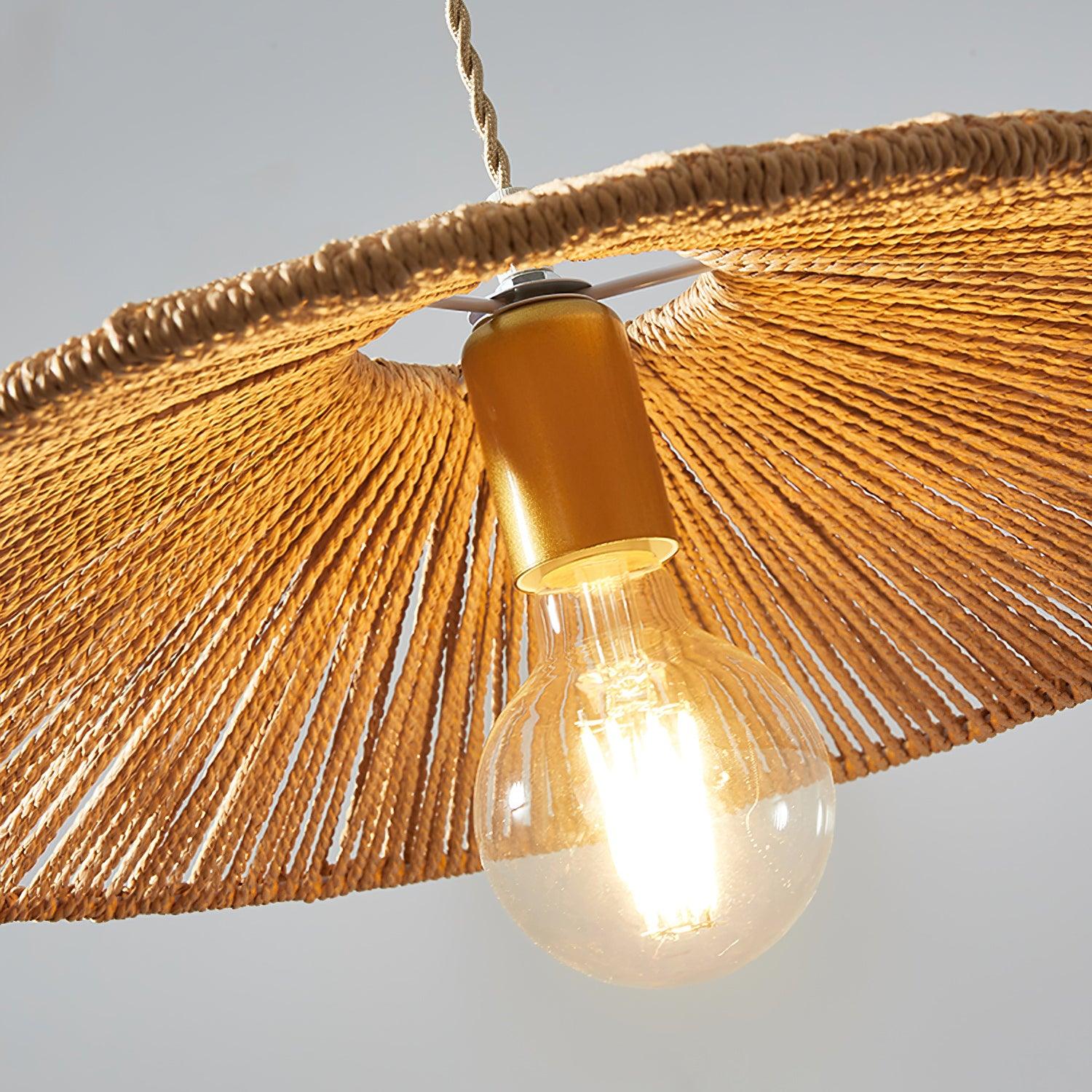 Sola Lampe Suspension Rattan - Neutralighting