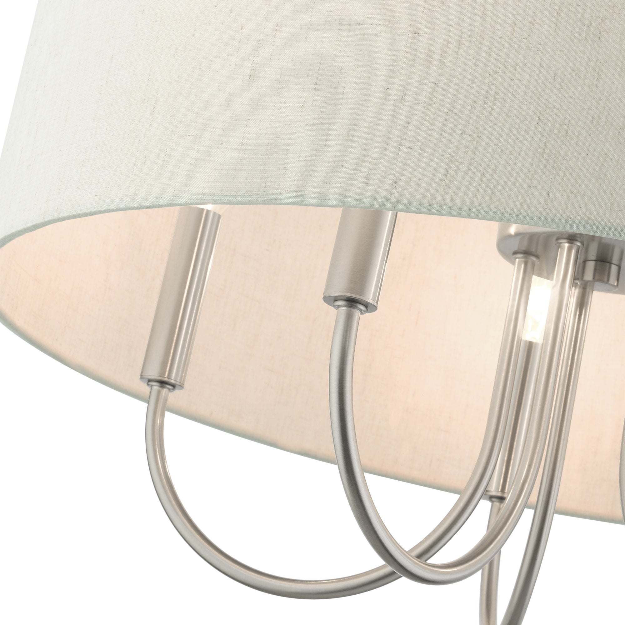 Ovyneth Classic Vintage Drum Fabric Chandelier - Lamp Copper