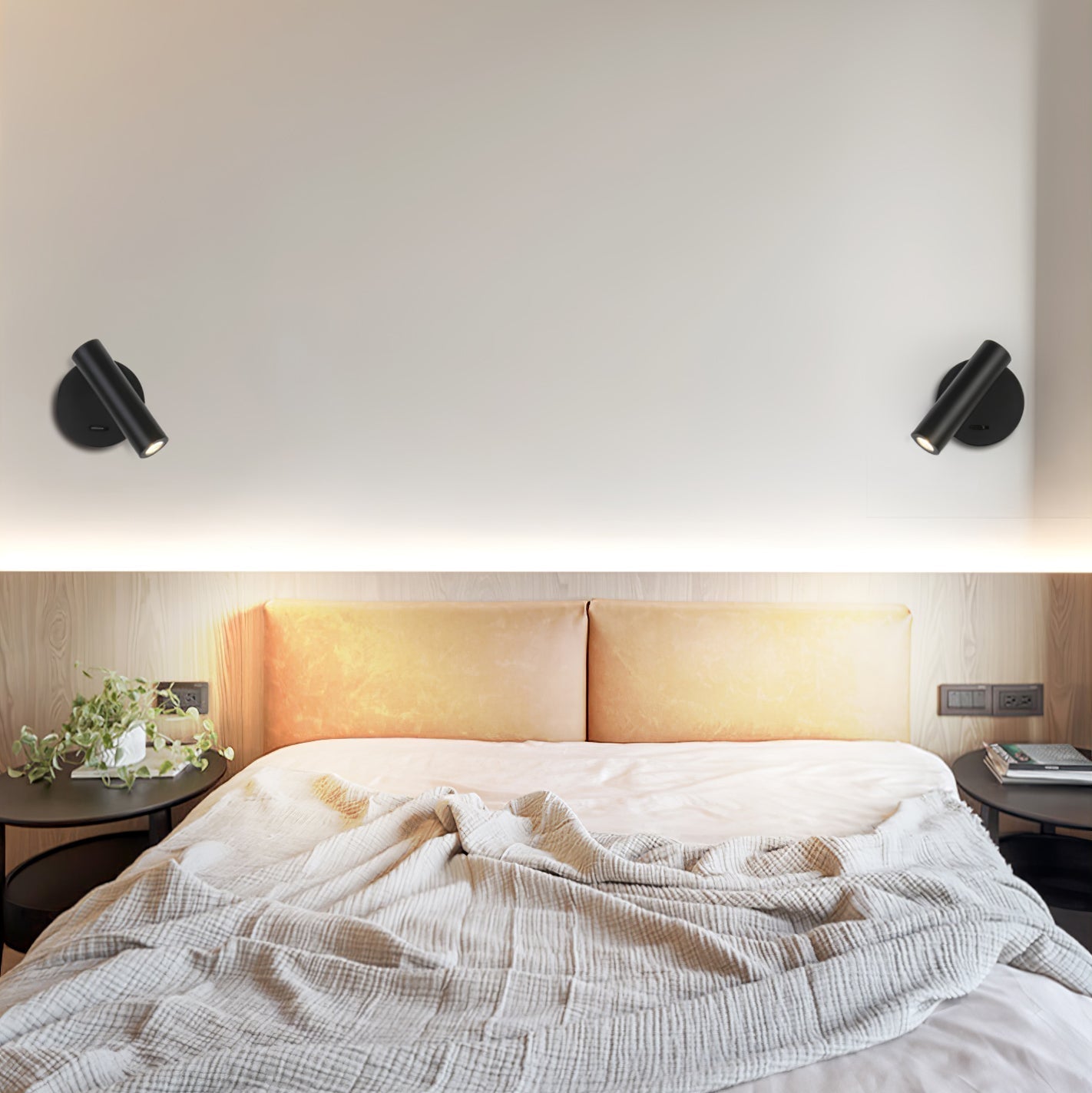 Adela Art Premium Lecture LED Chambre Applique Murale - Neutralighting