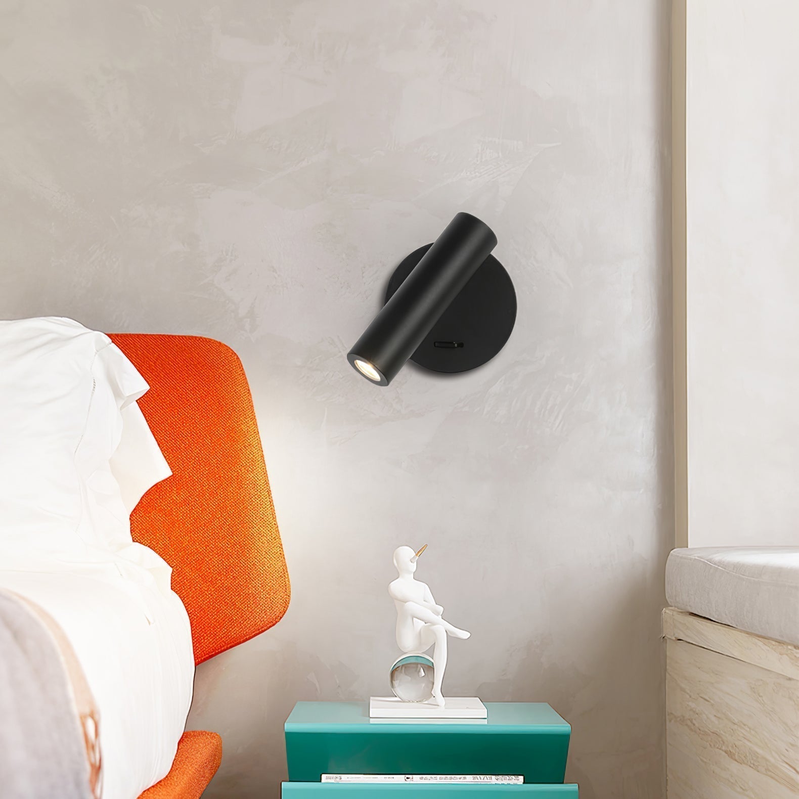 Adela Art Premium Lecture LED Chambre Applique Murale - Neutralighting
