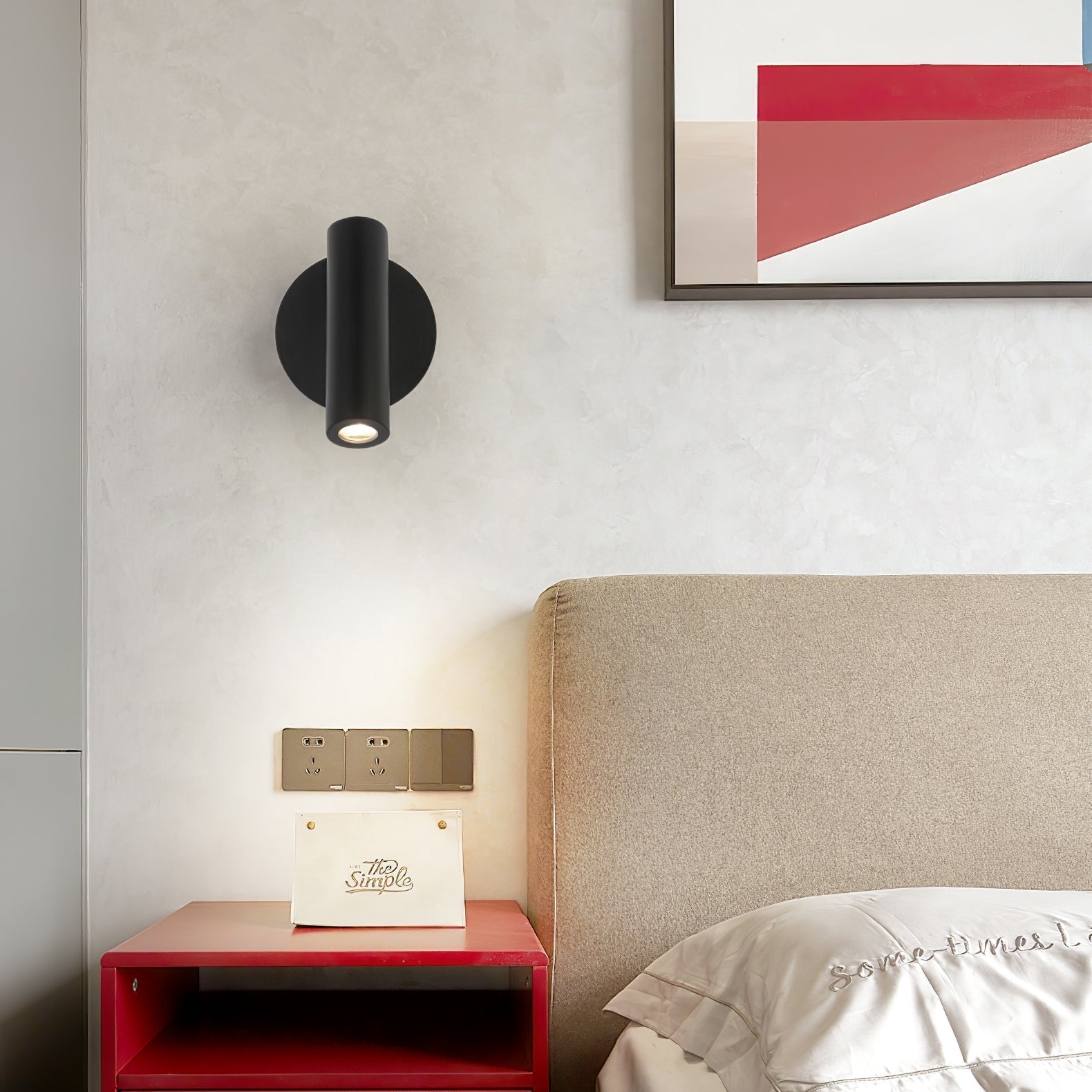 Adela Art Premium Lecture LED Chambre Applique Murale - Neutralighting