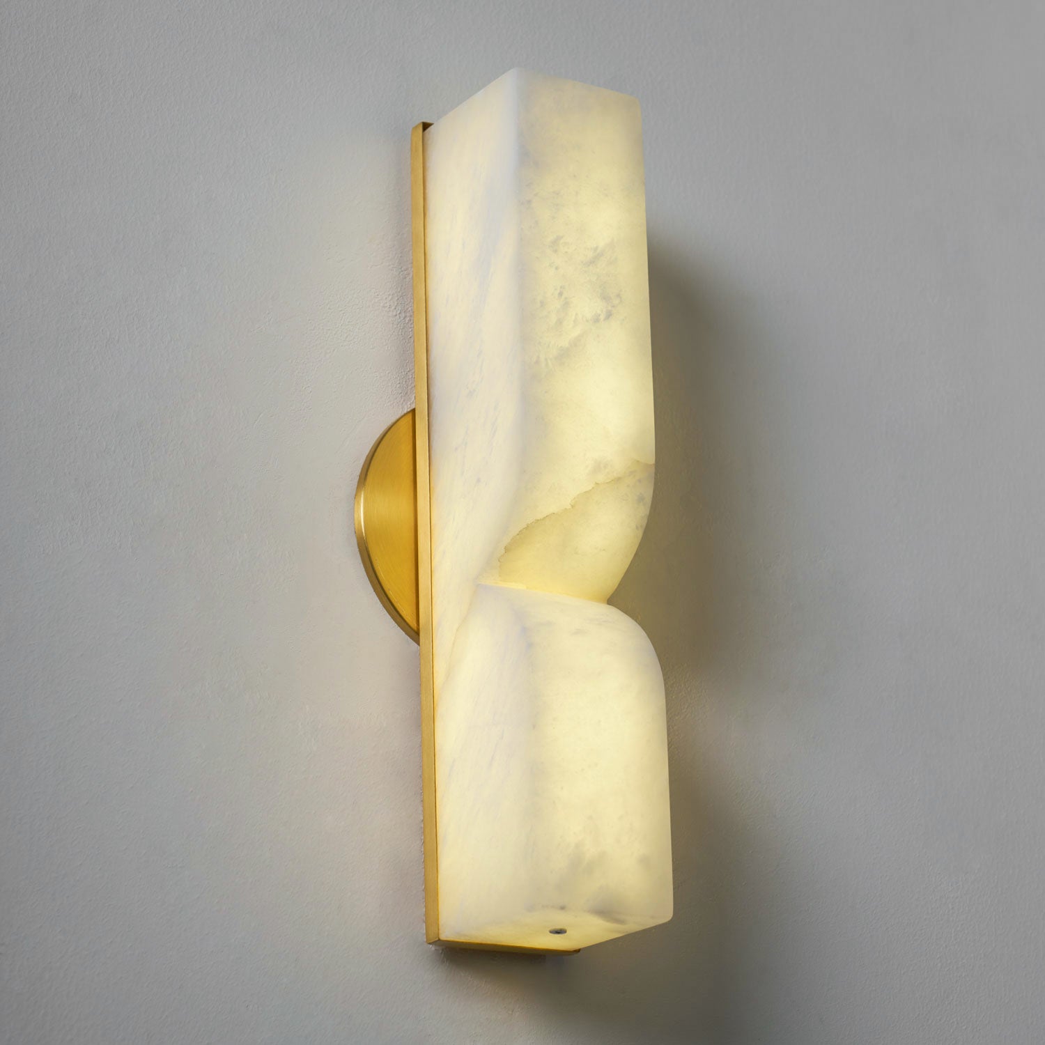 Lampe Murale Rectangulaire en Albâtre Moderne Minimaliste Lyvenisra - Neutralighting