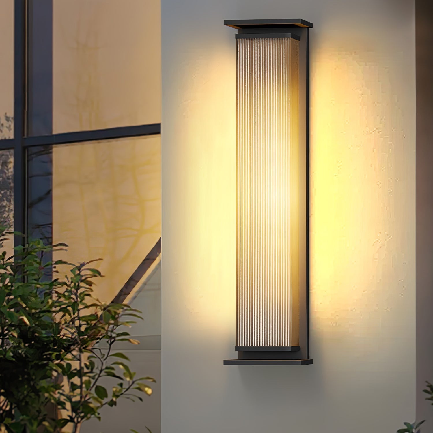 Cesilila Vertical Glass Wall Light - Blowlighting