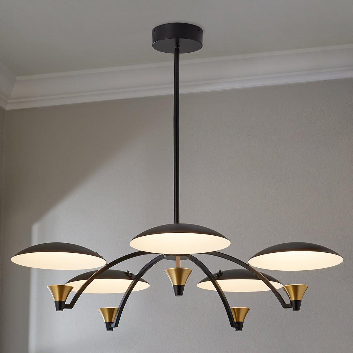 Cumiror Premium Nordic Metal Chandelier - Lamp Copper