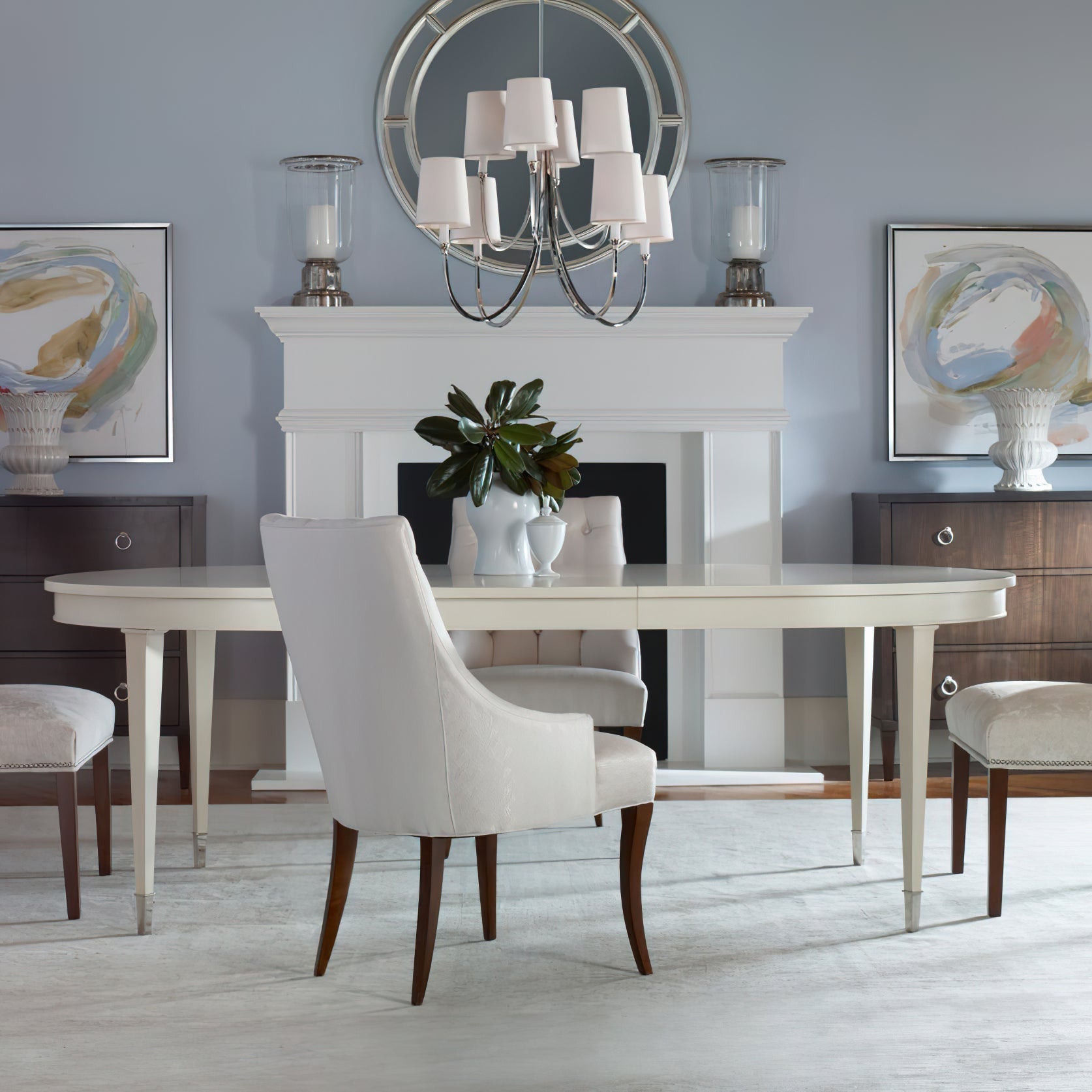 Chandelier en Tissu de Luxe Postmoderne Ilsoris - Neutralighting