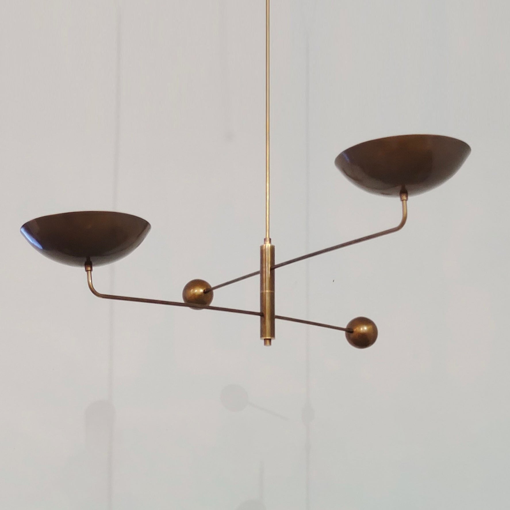 Stella Lustre Sculptural Industriel