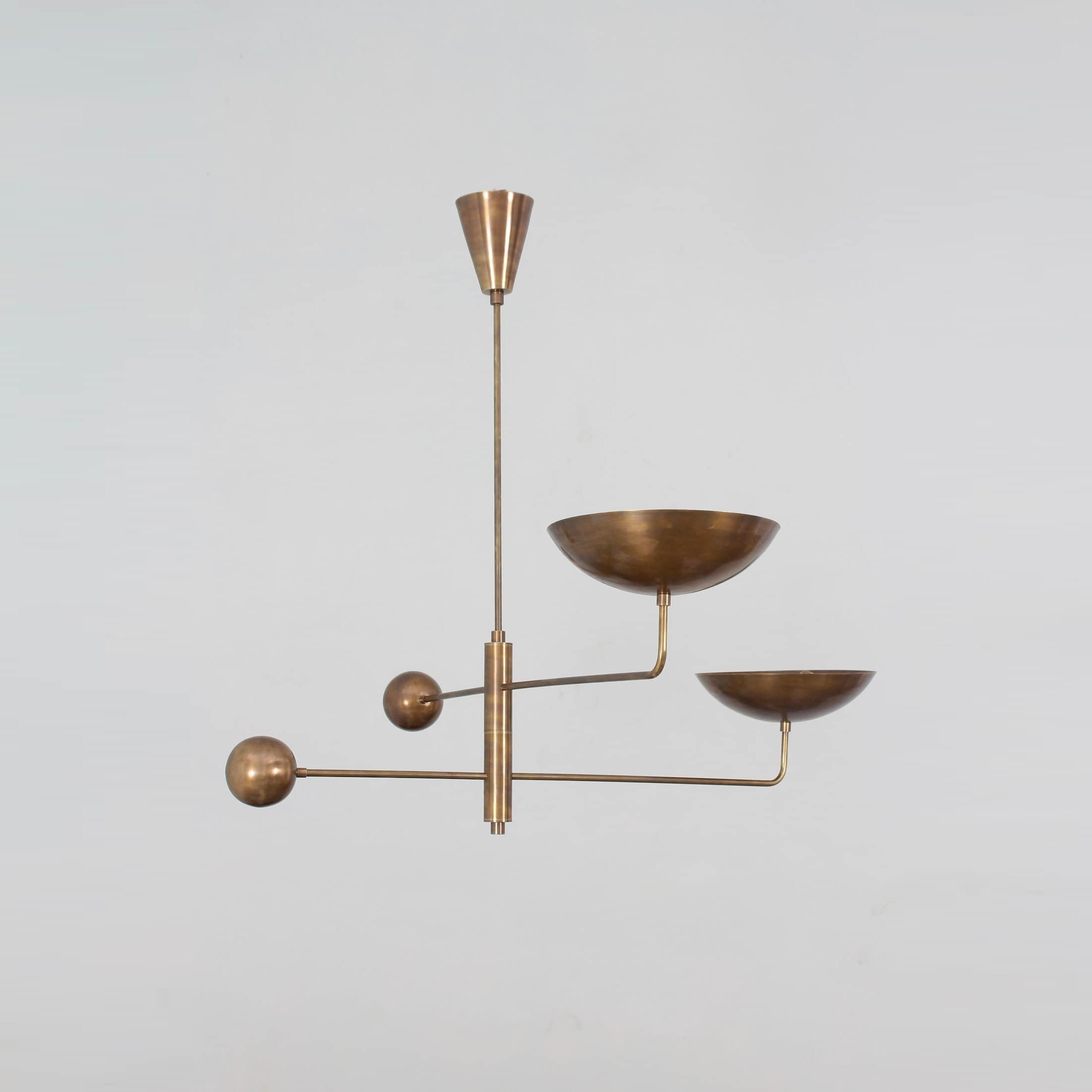Stella Lustre Sculptural Industriel
