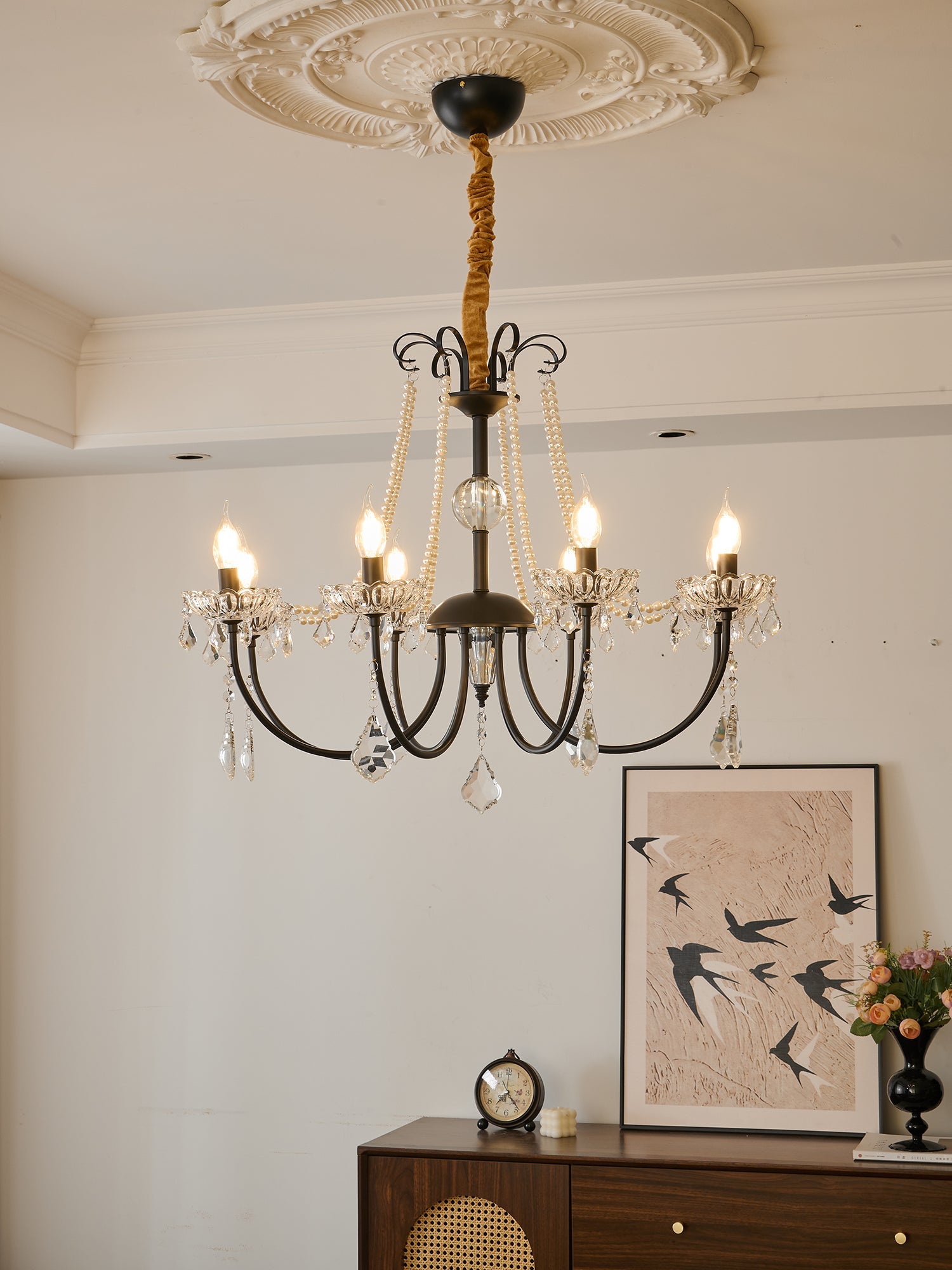 Ivinila Lustre Classique Postmoderne de Luxe en Cristal - Neutralighting